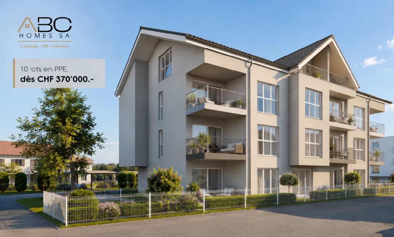 Résidence Vy-d'Avenches l Letztes 2.5 Zimmer verfügbar
