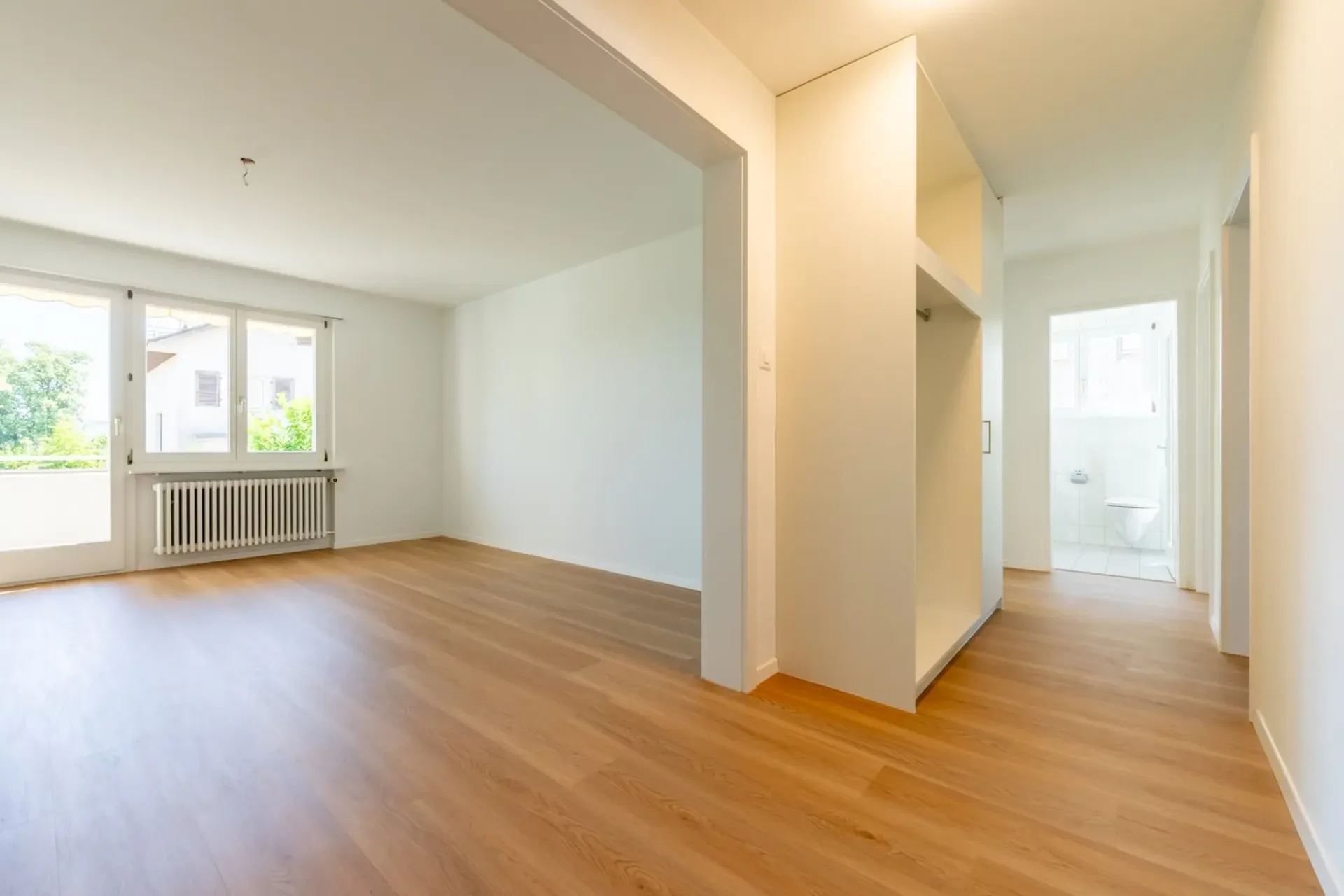 Helle 4-Zimmer-Wohnung mit Balkon in ruhiger Lage – Beinwil am See