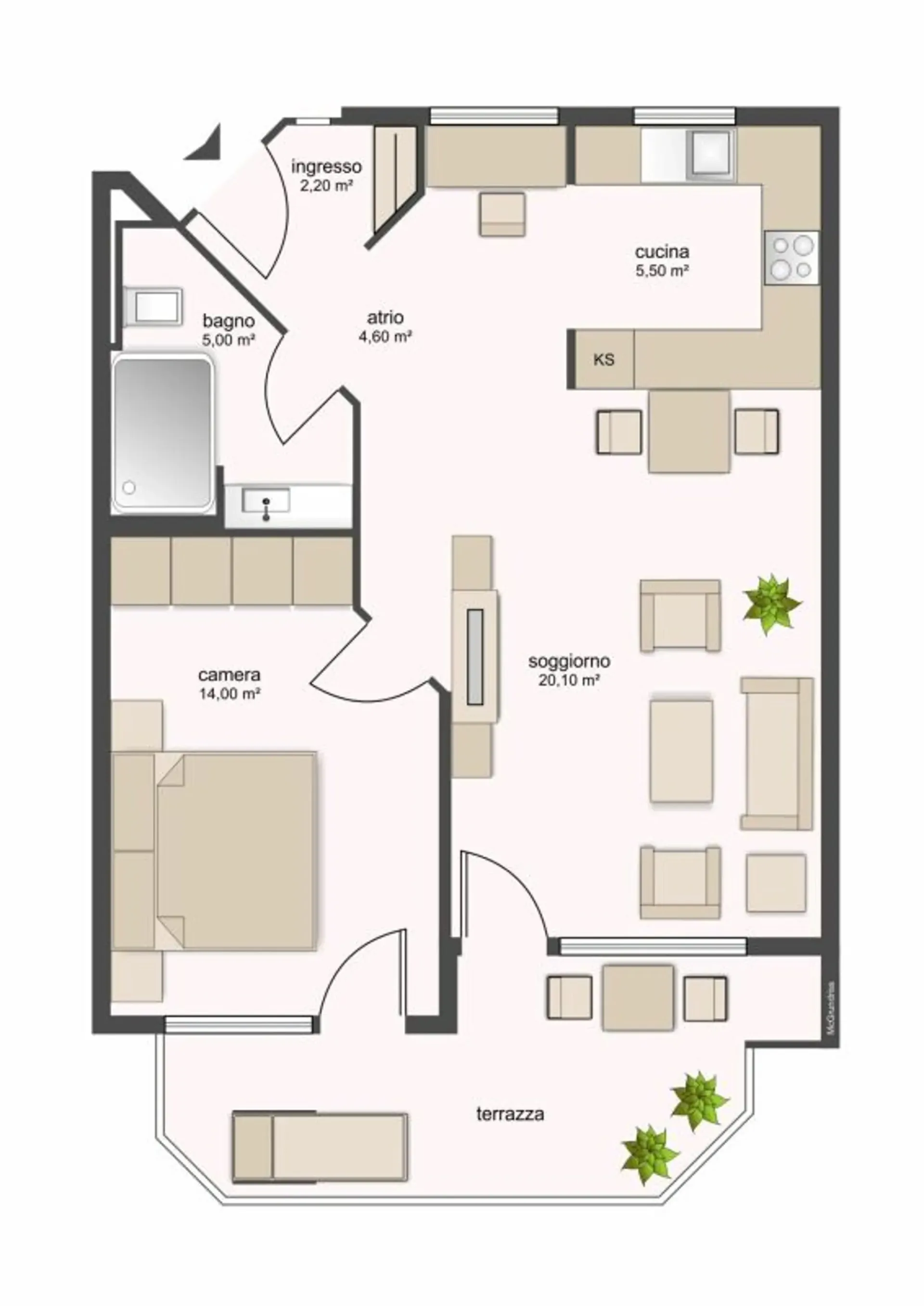 8300, Tenero, Residenza Francesca 7, Apartment 122
