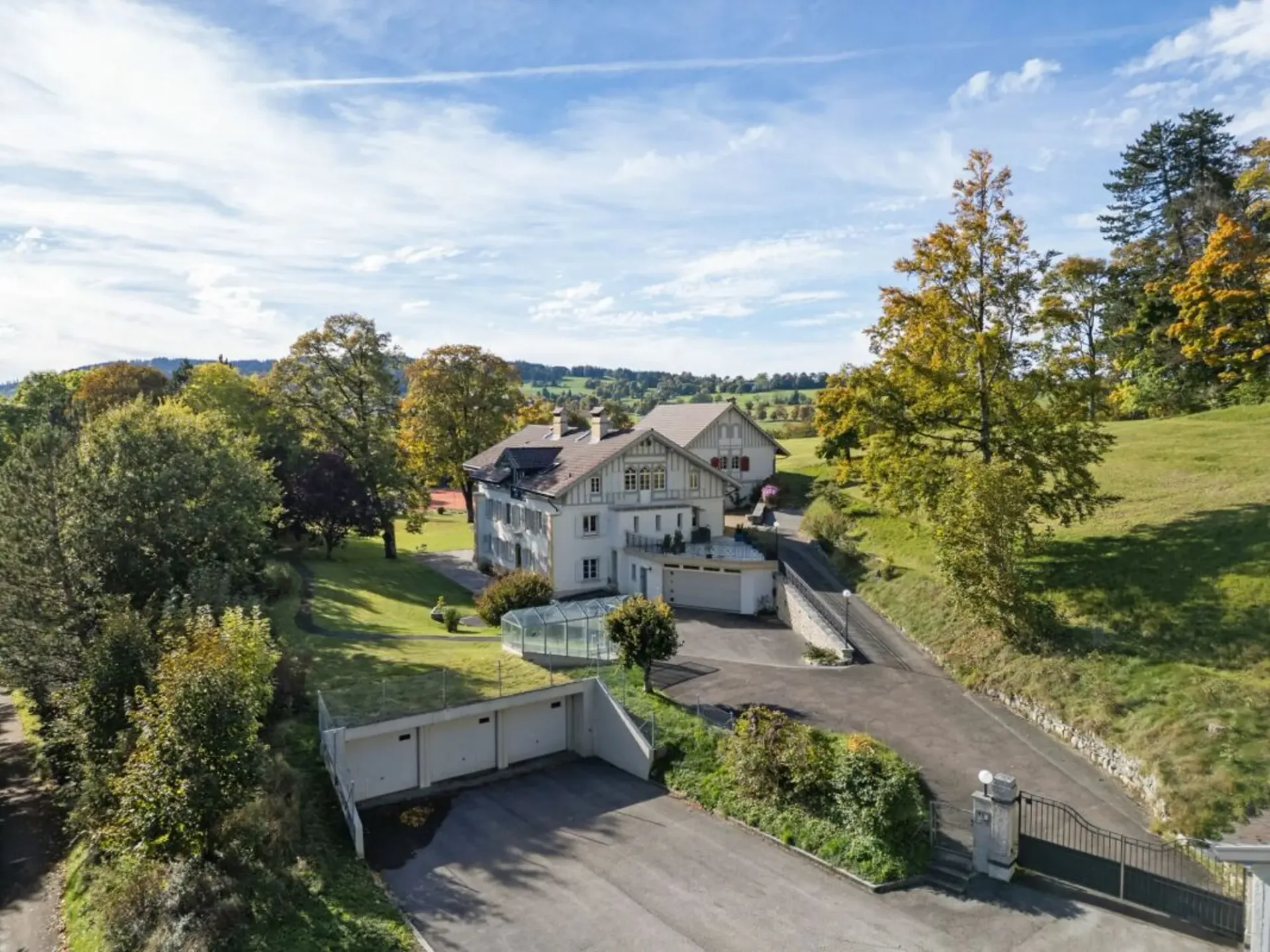 Propriété exceptionnelle dans un cadre de verdure unique proche de La Chaux-de-Fonds