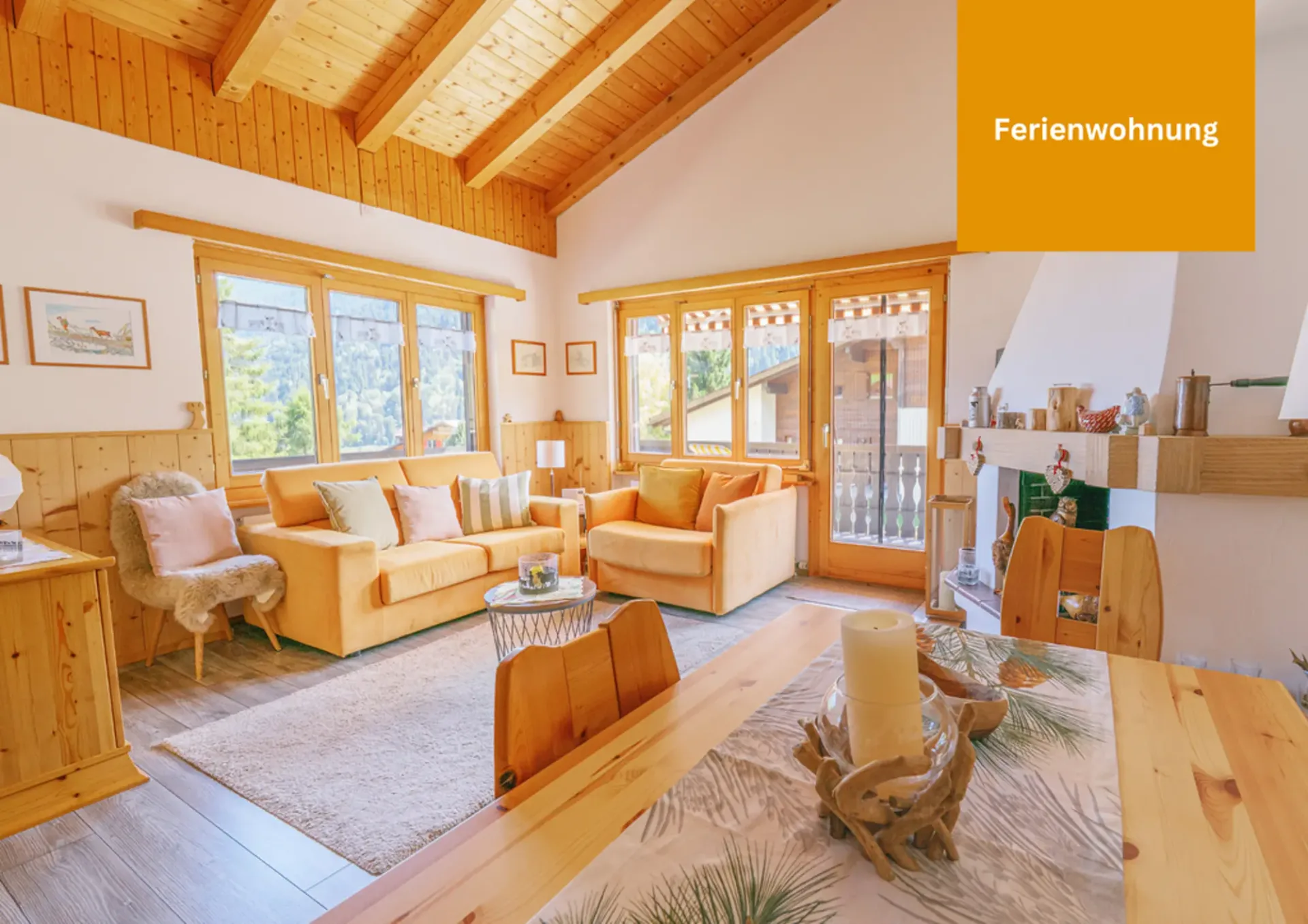 Appartamento di vacanza 2.5 locali - Ritiro alpino con balcone soleggiato