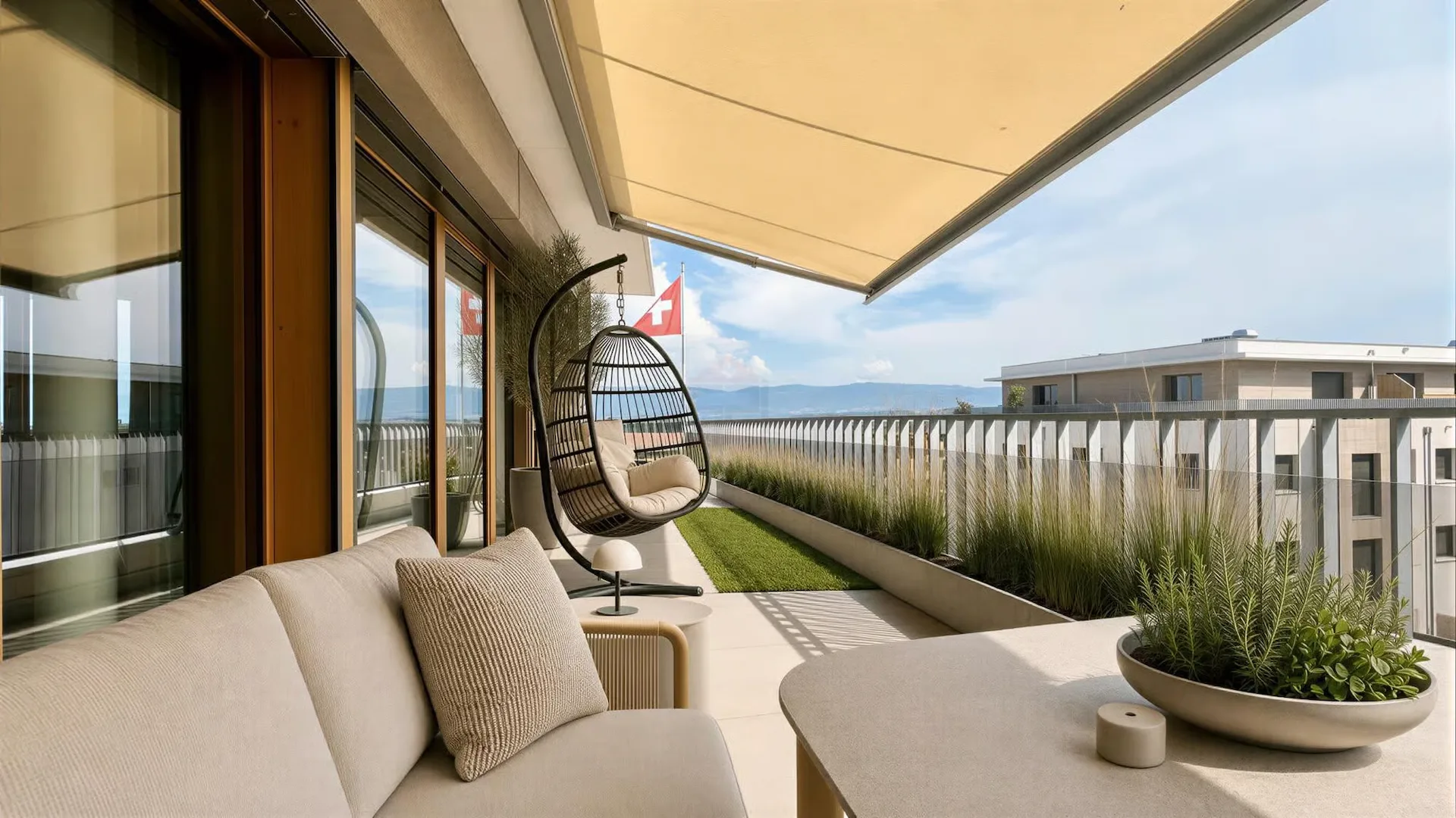 CASATAX - Prächtiges 3-Zimmer-Dachgeschoß mit umlaufender Terrasse