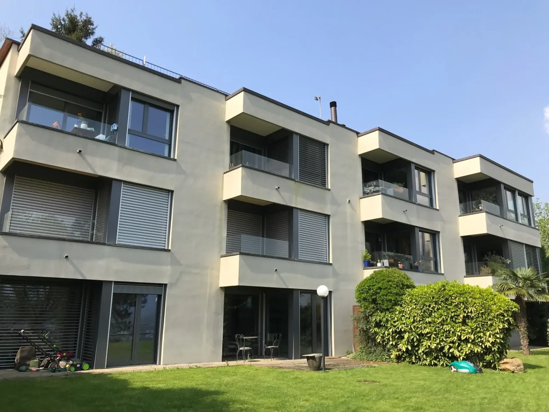 Wohnung mit Garten in ruhiger Lage