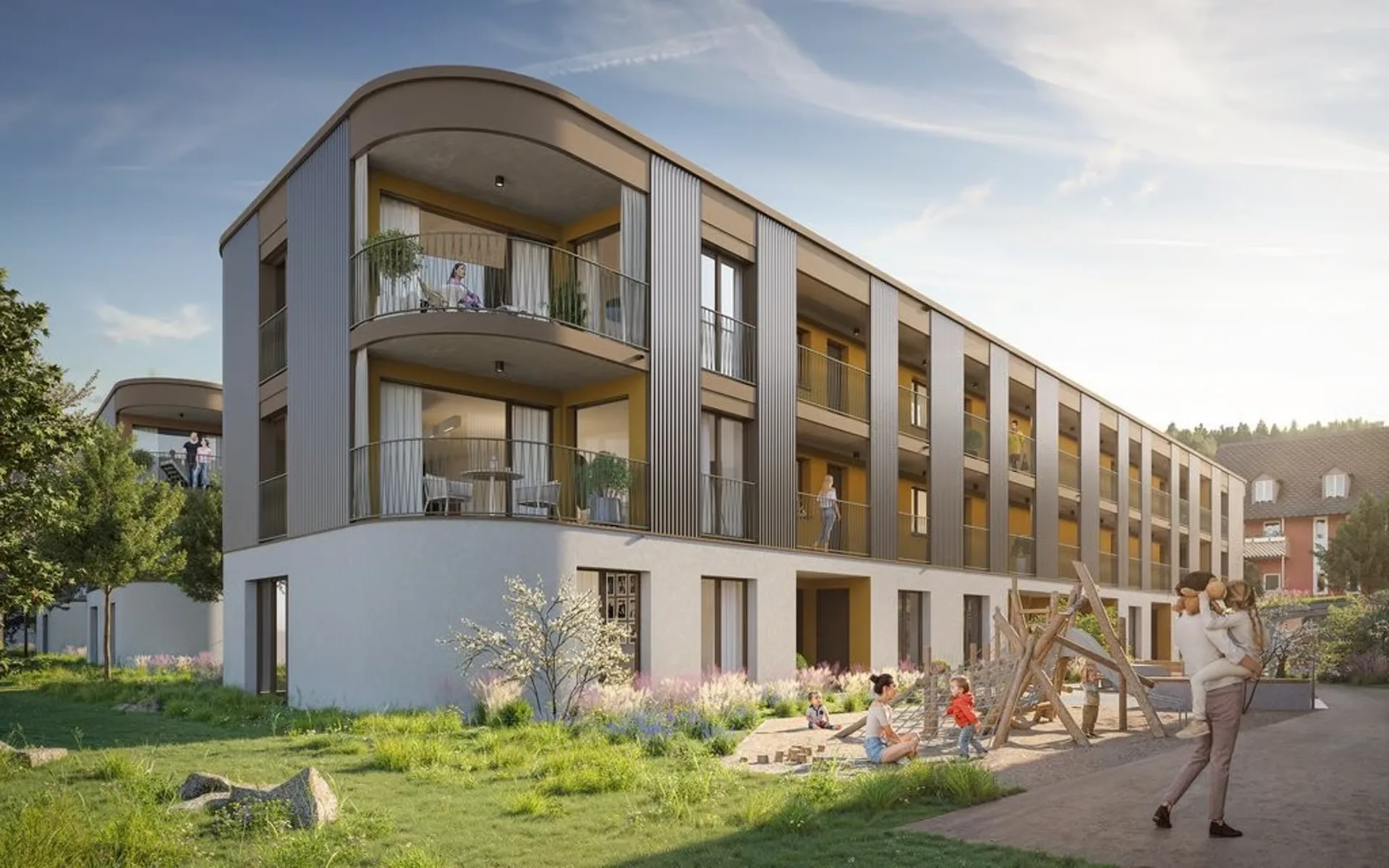 Möchten Sie in einem neuen Gebäude wohnen?