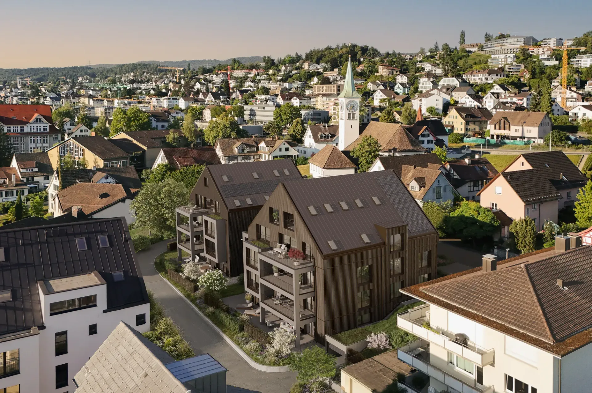 Neubau 5.5 Zimmer-Wohnung mit attraktivem Grundriss in Seenähe