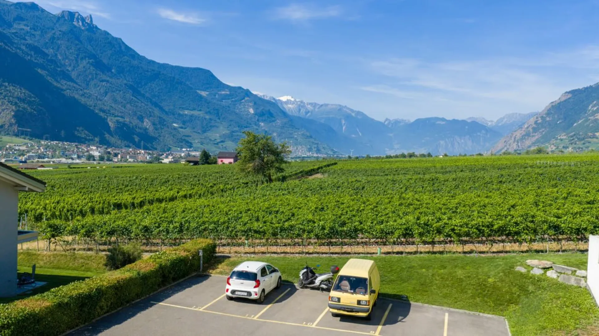 Wohnung mit 4 Zimmern und freier Sicht in Saint-Pierre-de-Clages