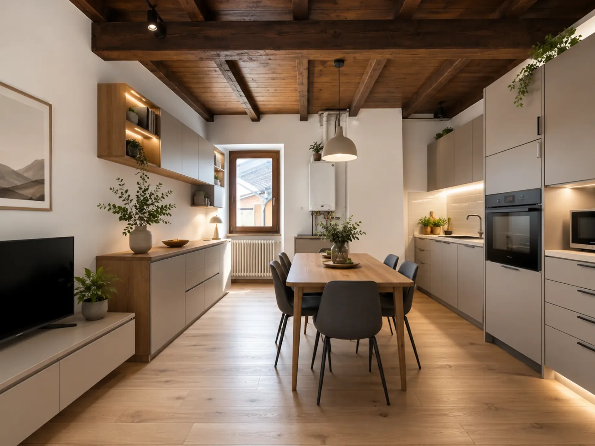 Wohnung mit 3 Räumen im historischen Zentrum von Carlazzo
