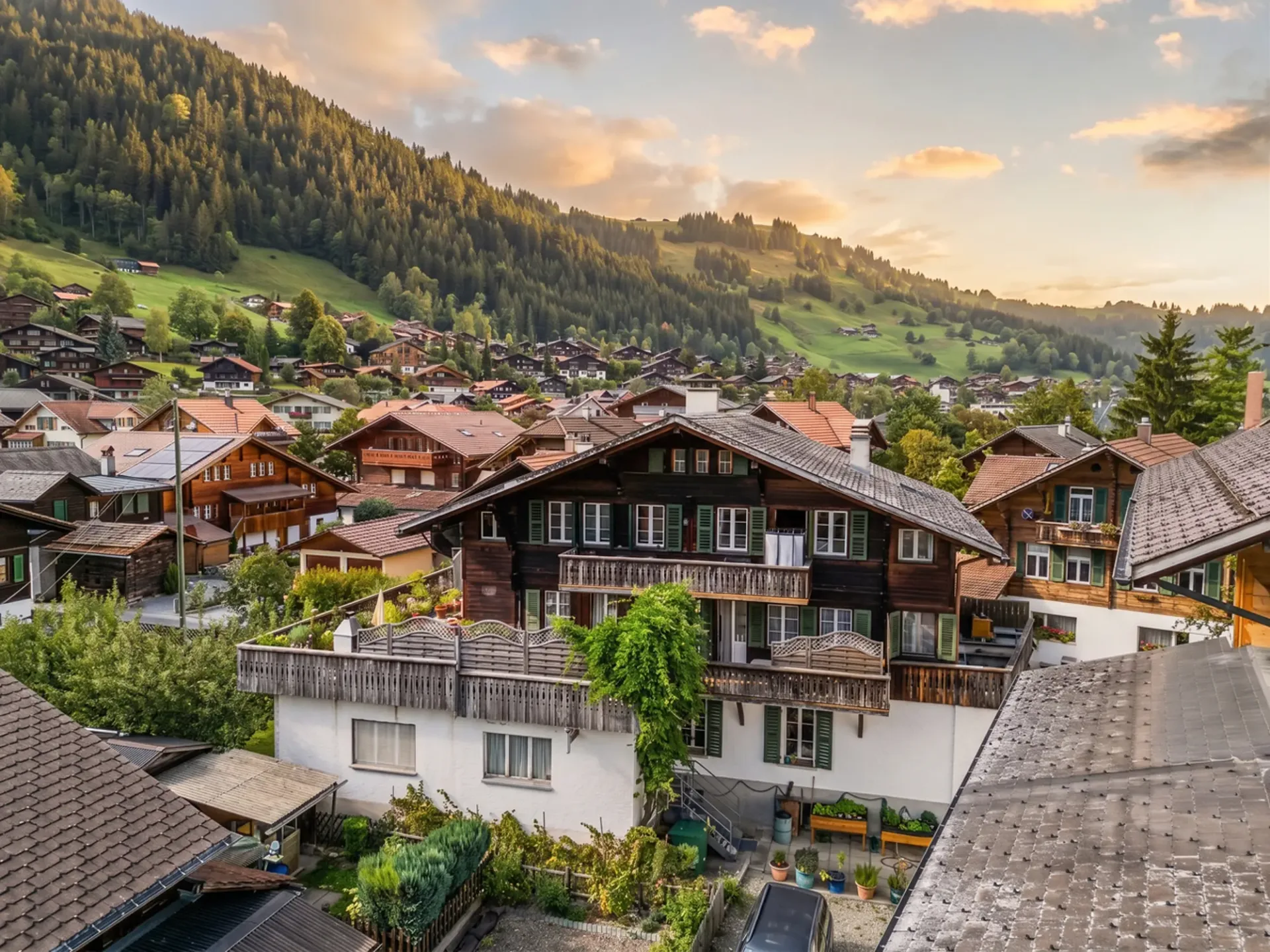 HISTORISCHES WOHN- UND GESCHÄFTSHAUS IM HERZEN VON ZWEISIMMEN