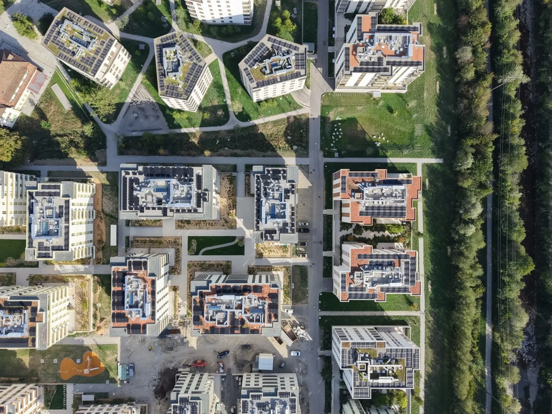 4,5 Zimmer Neubau am Rande der Gérine - Ökovicinier von Marly