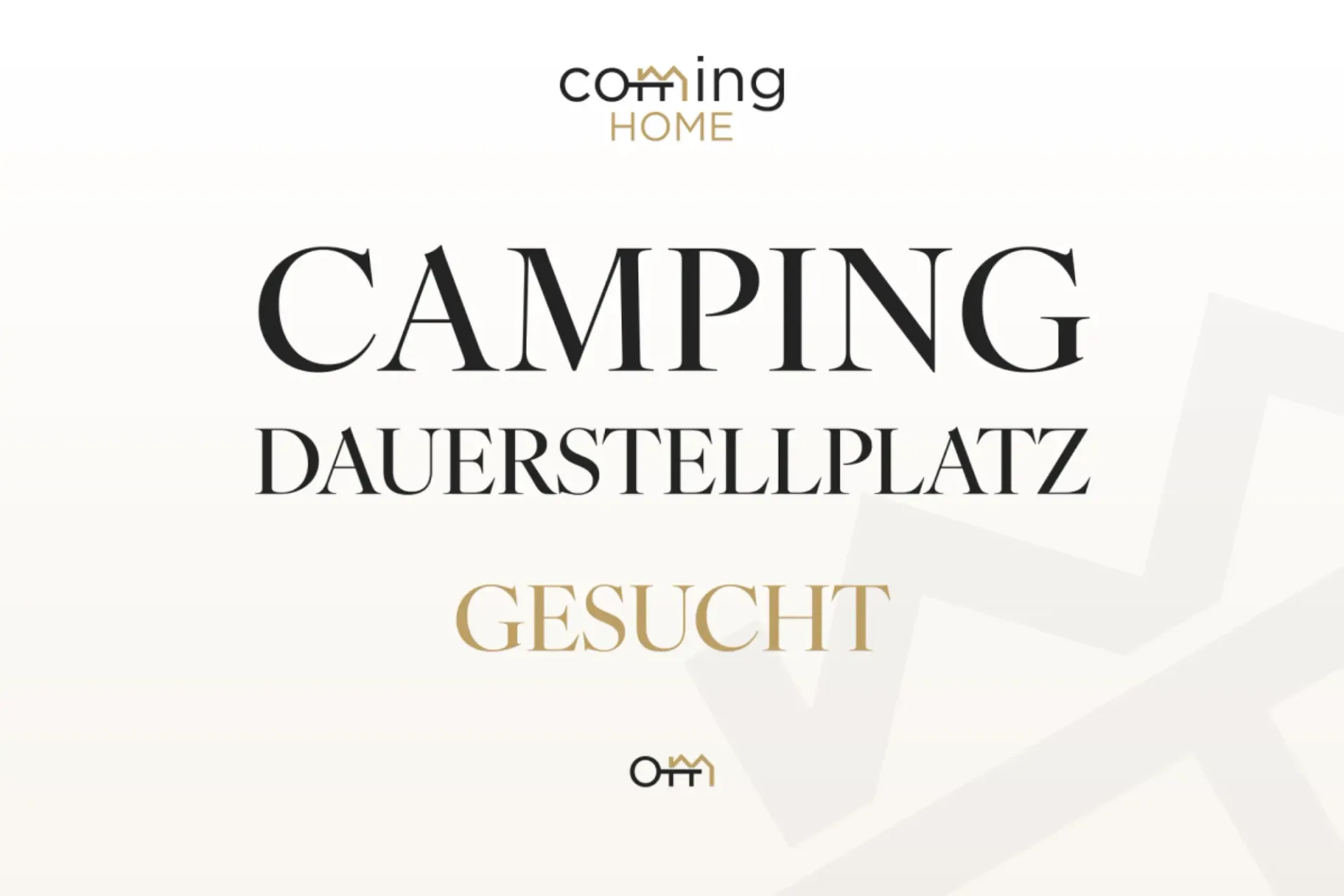 Camping Dauerstellplatz gesucht