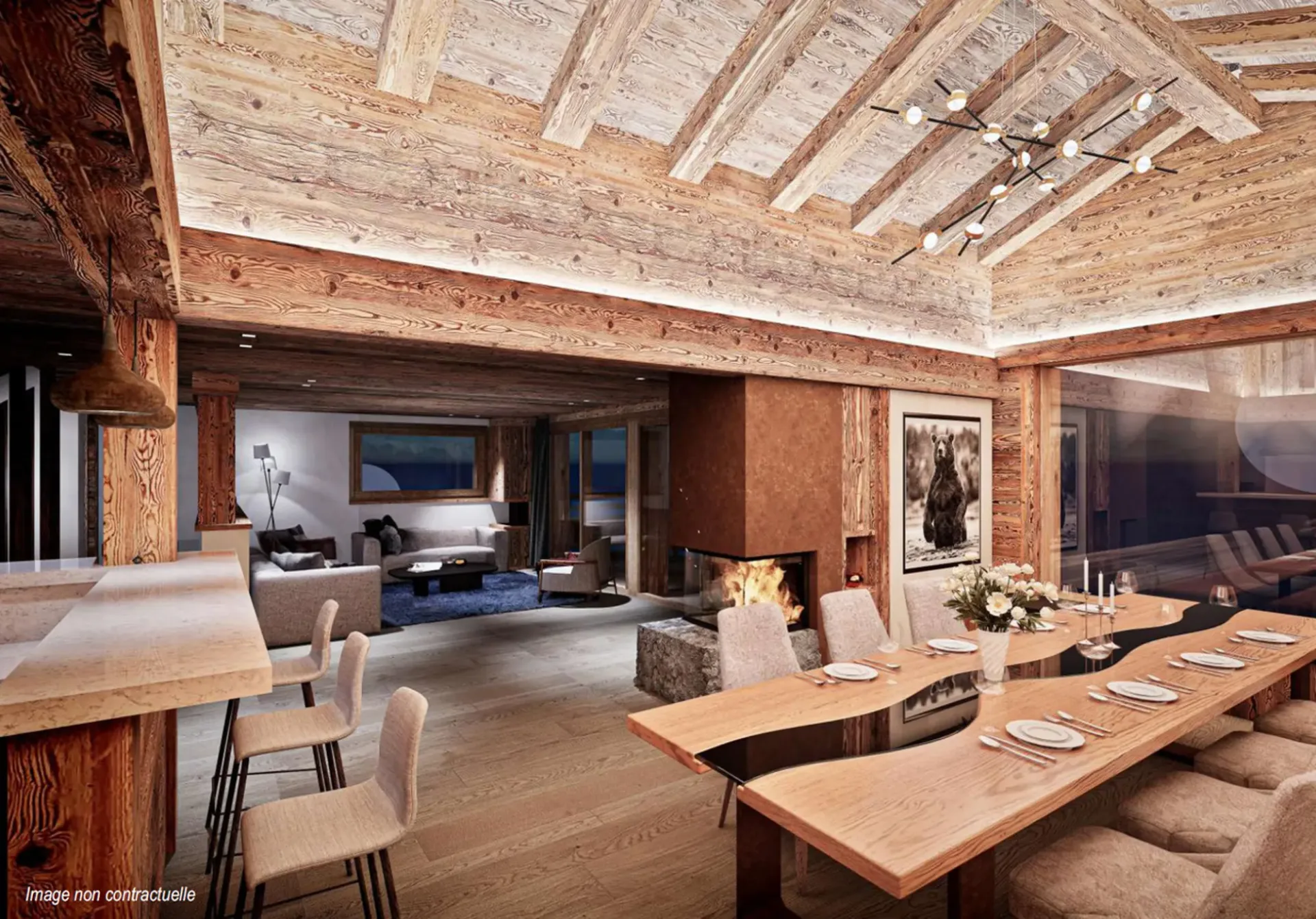RARE OPPORTUNITY PRESTIGIOUS CENTRAL LUXURY CHALET