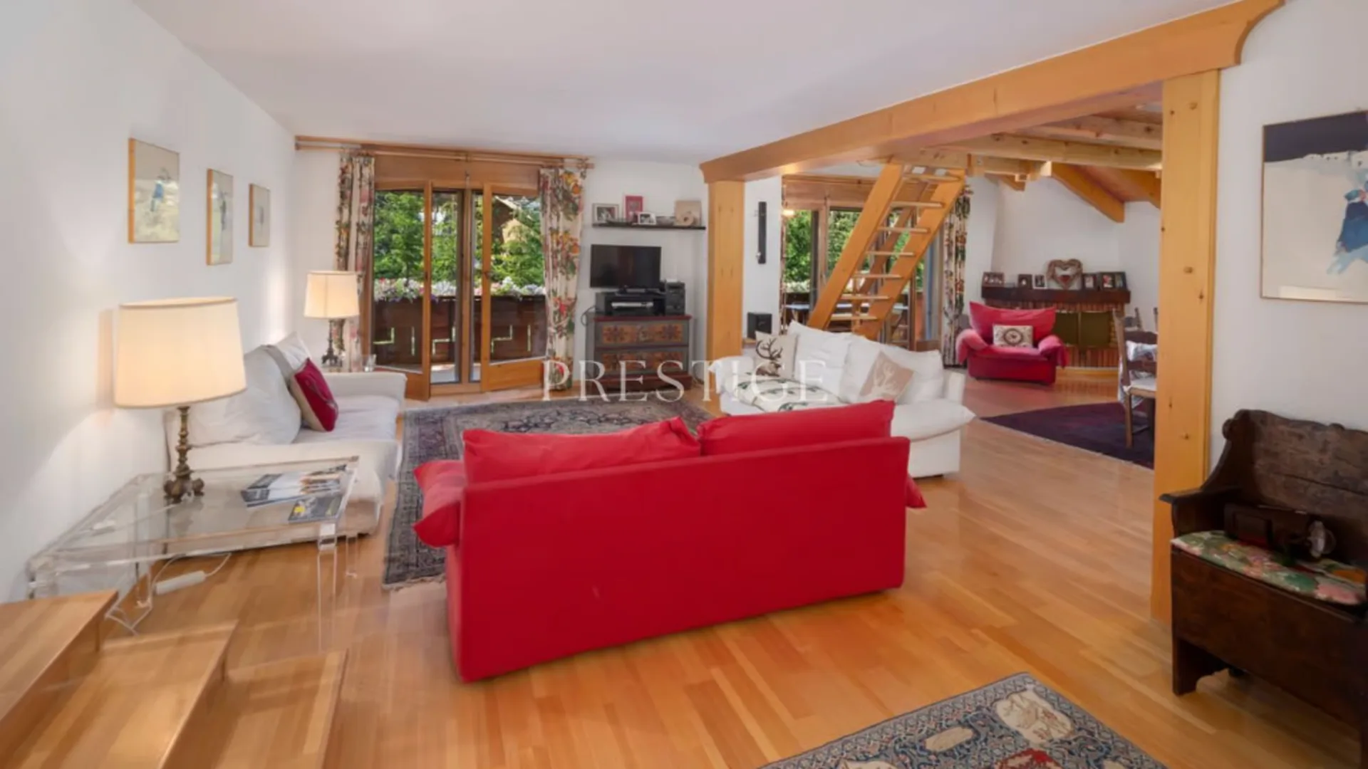 Geräumige 5.5-Zimmer-Wohnung gegenüber dem Golf Ballesteros – Crans-Zentrum zu Fuß erreichbar