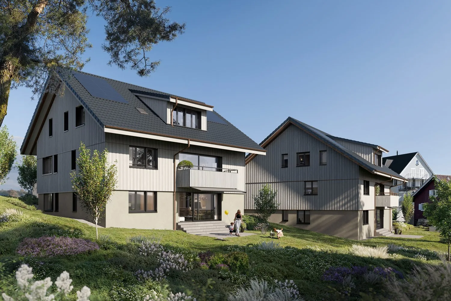 Modern living in a quiet and natural location