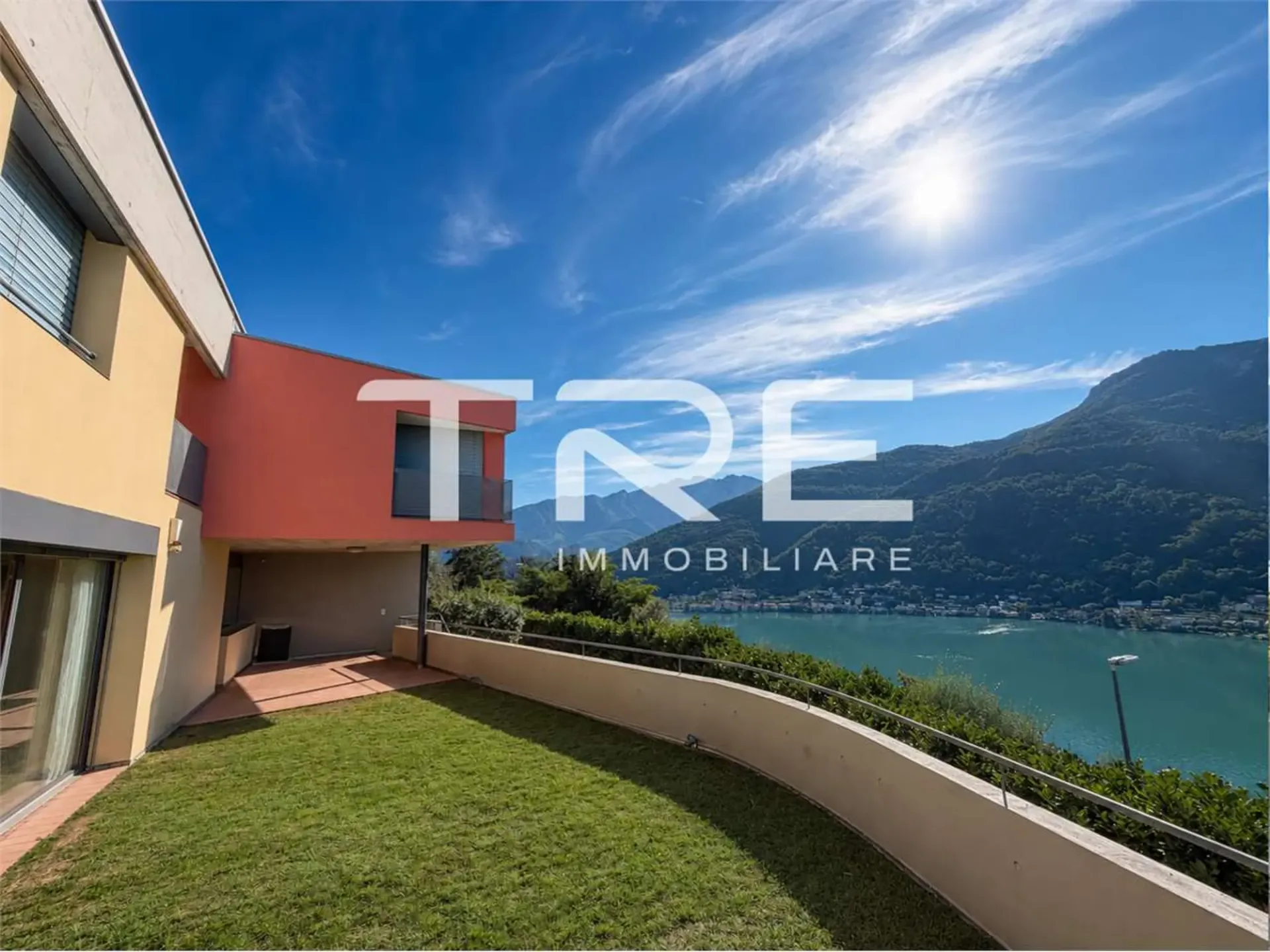 Villa mit Seeblick in Vico Morcote