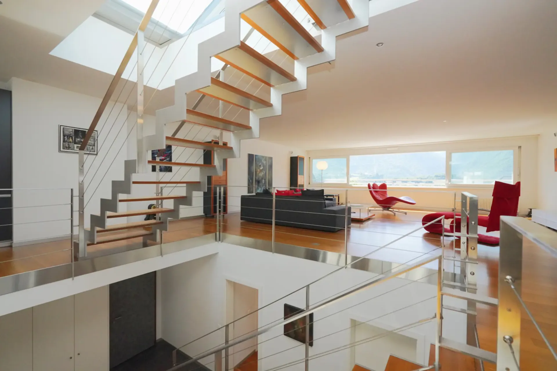 Prächtiges Dachgeschoß-Duplex im Stadtzentrum von Sierre