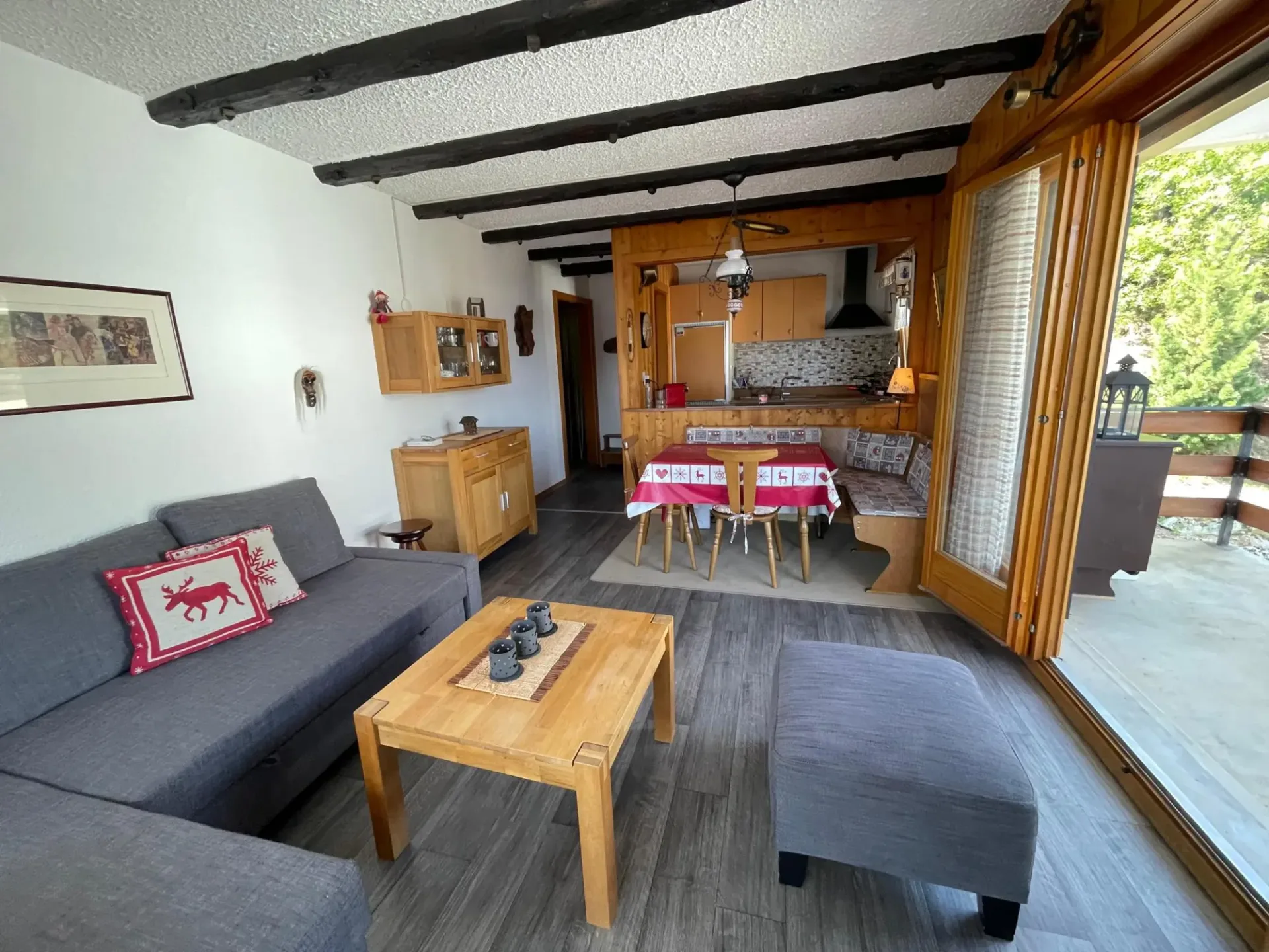 EN EXCLUSIVITE a vendre 2.5 pièces dans la station de la Tzoumaz 4 Vallées