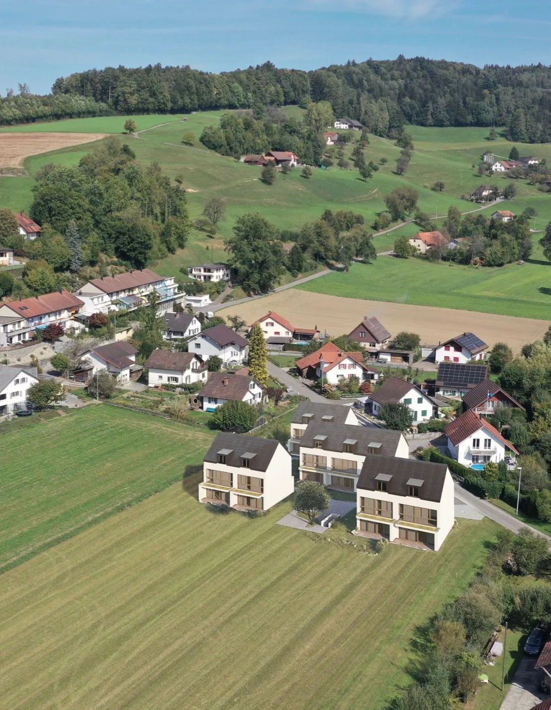 Casa a schiera nuova di 6,5 locali B.1 con finitura di alta qualità - Oberkulm AG