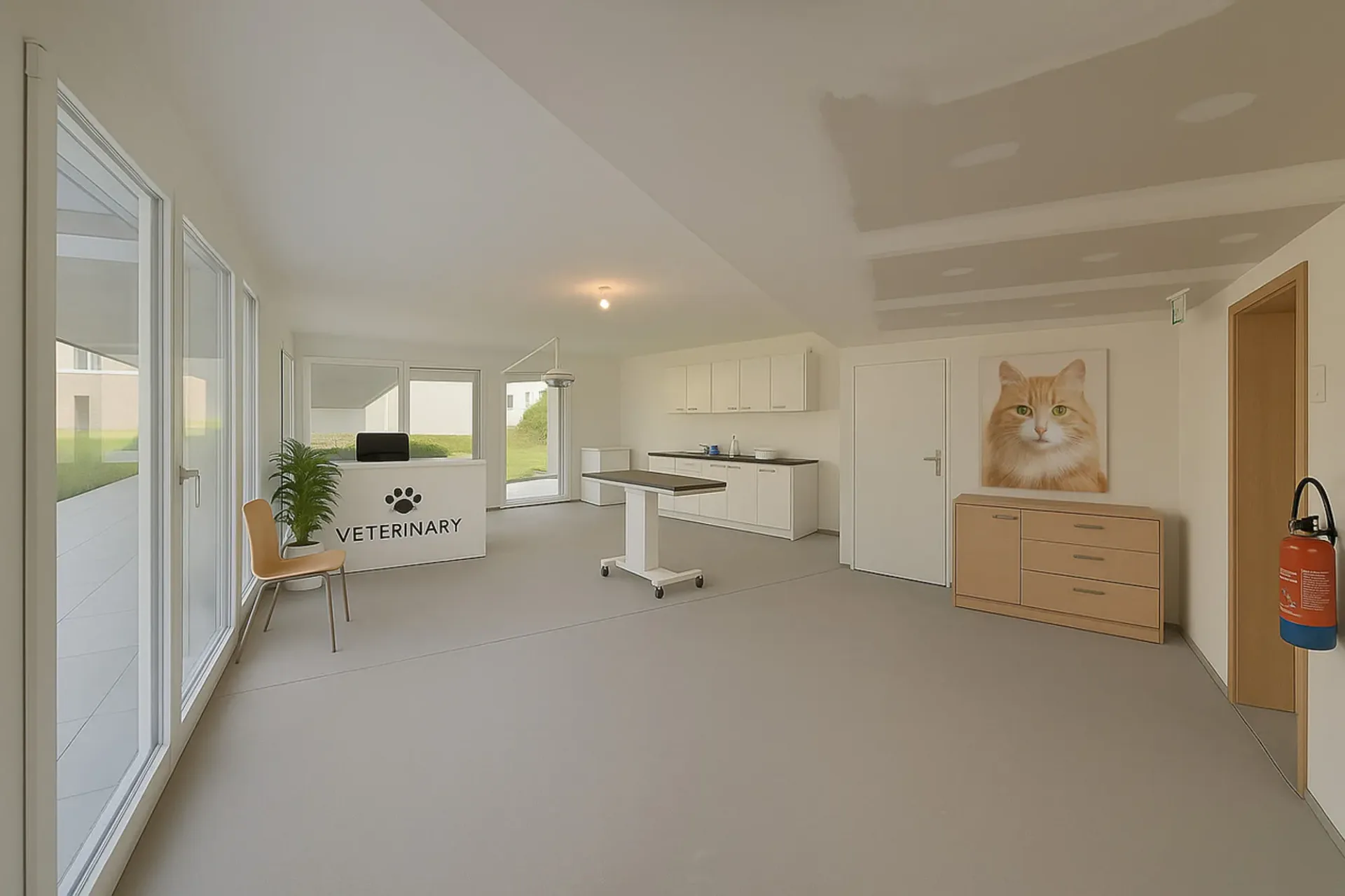 NEU ! VERKAUFSFLÄCHE VON 131 m² MIT TERRASSE-GARTEN