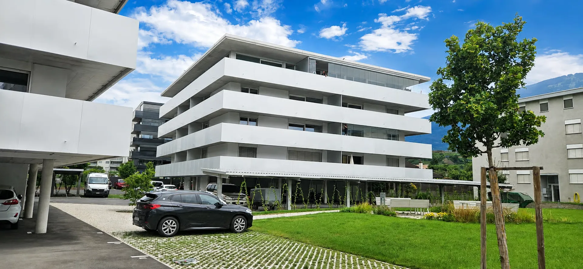 Studio von 37m² mit Balkon in Conthey