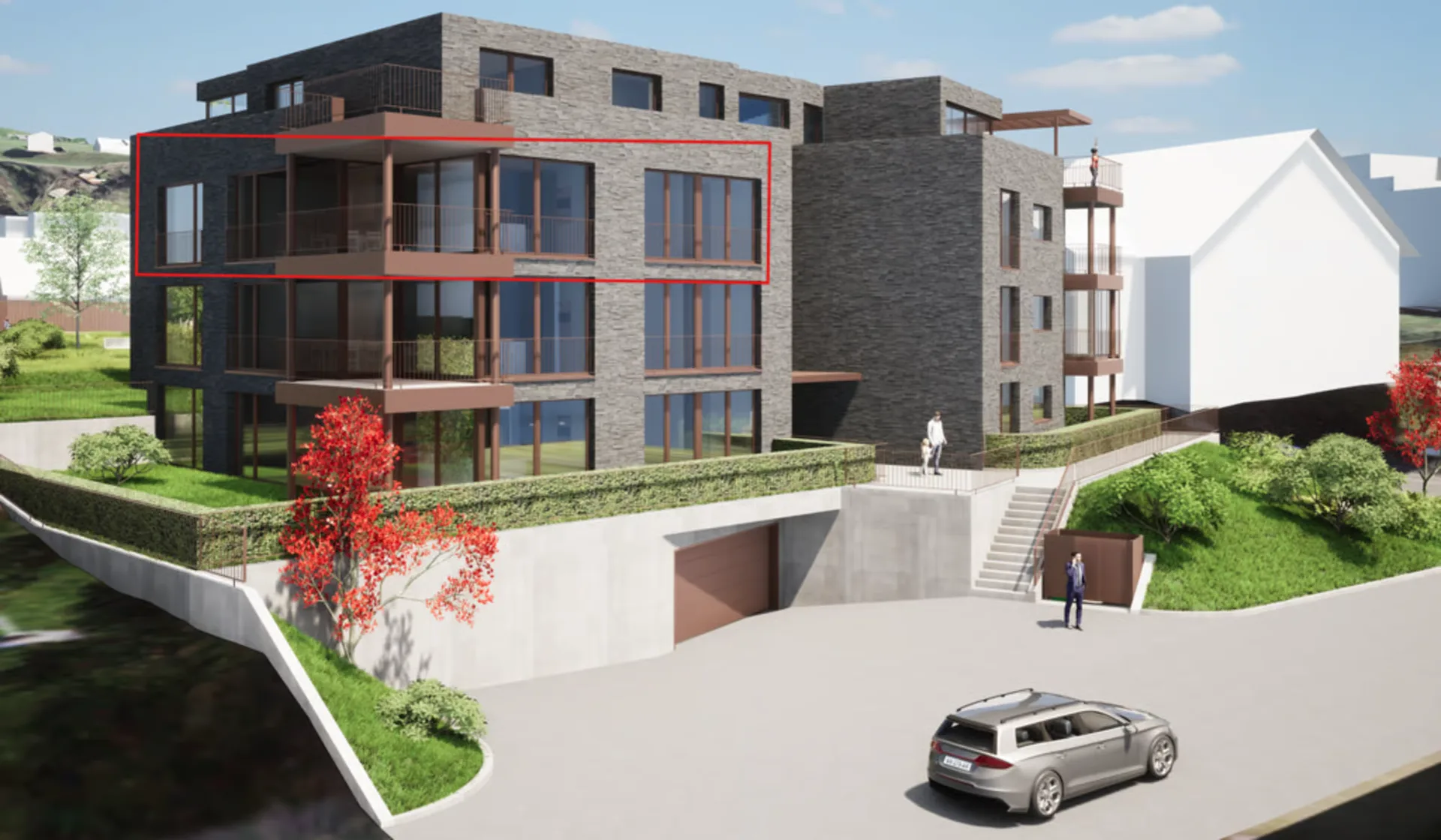Neubau-Wohntraum im Eigentumsstandard in parkähnlicher Umgebung