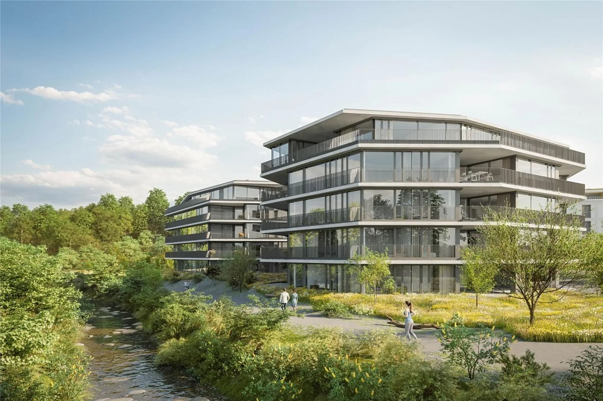 BLAIE: Für Architekturliebhaber - Attikawohnungen in Bahnhofsnähe (2. Etappe)