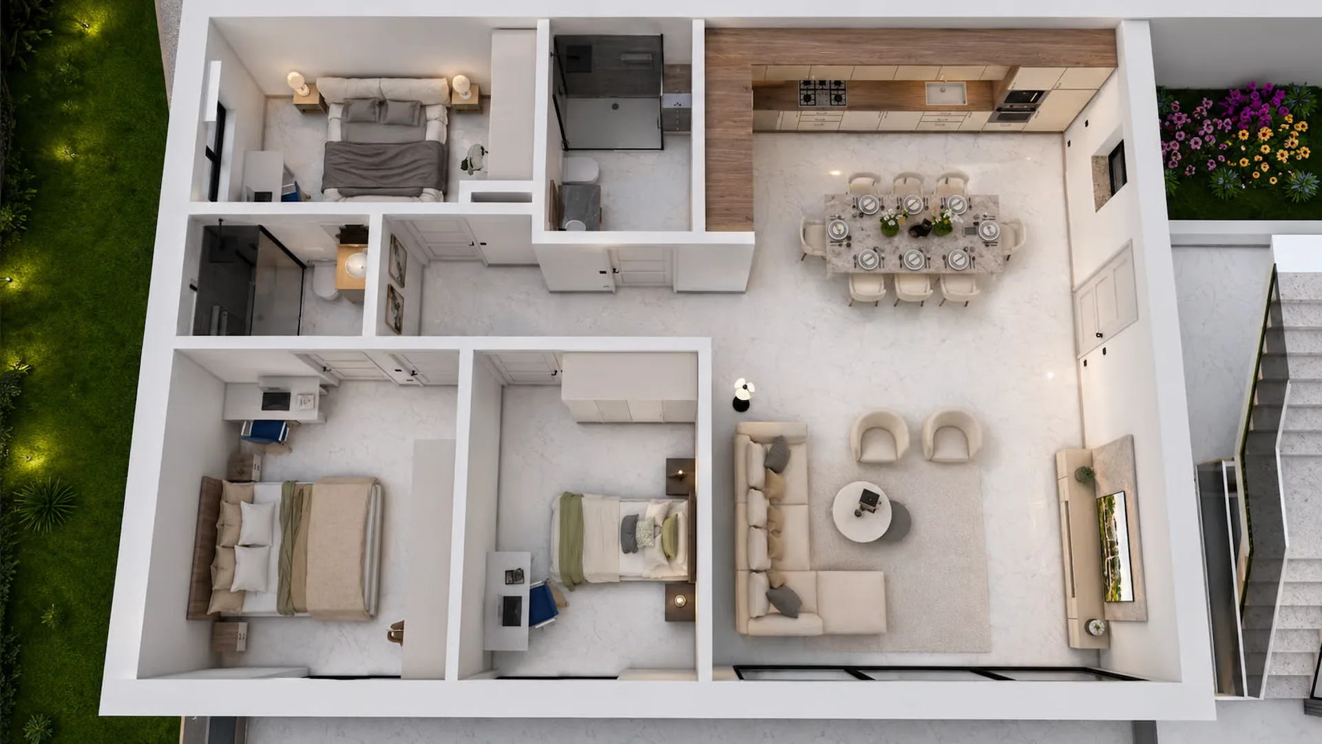 Neue 4,5-Zimmer-Terrassenwohnung in Réchy