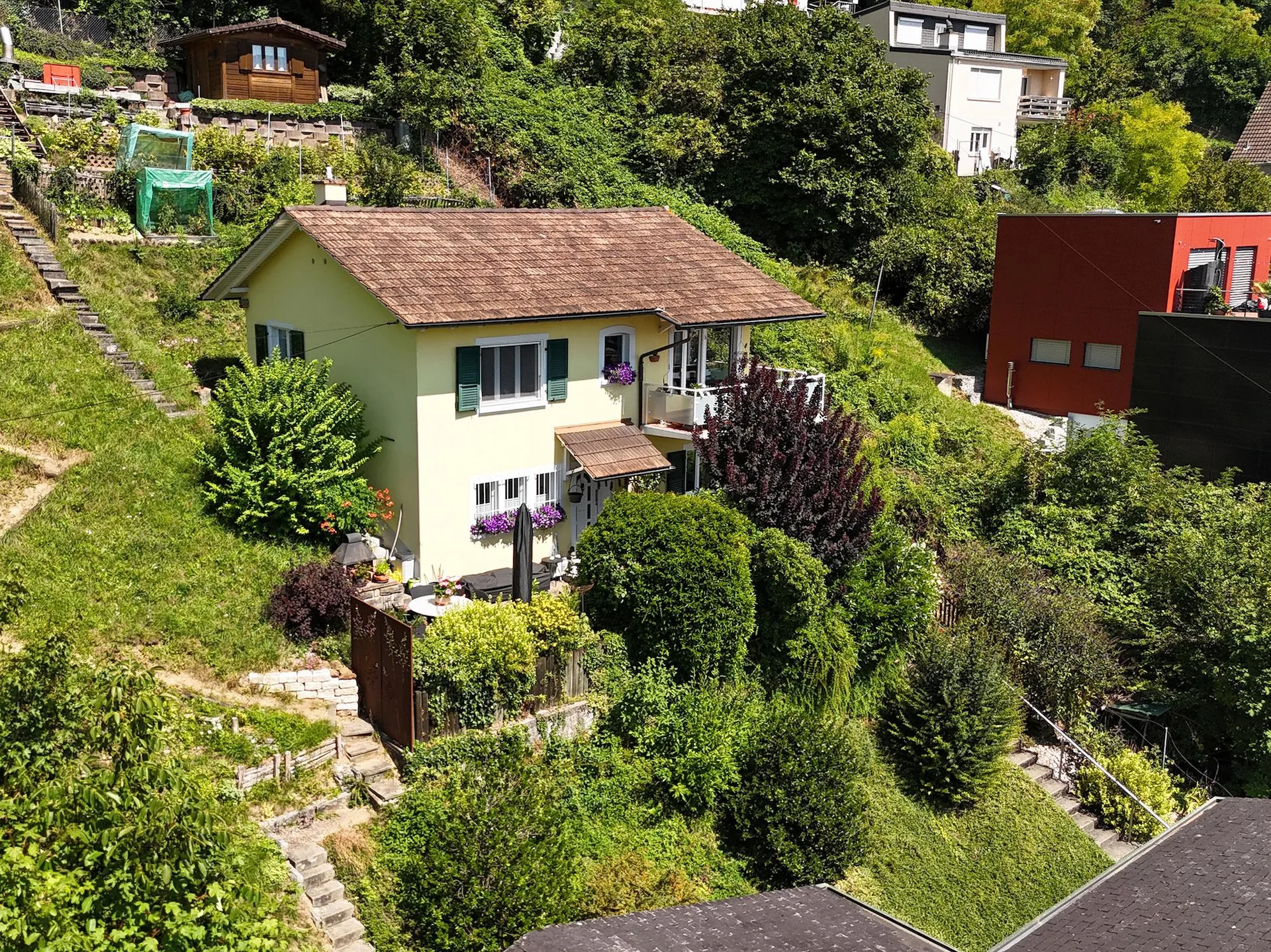 Gemütliches Zuhause mit Garten und Weitblick