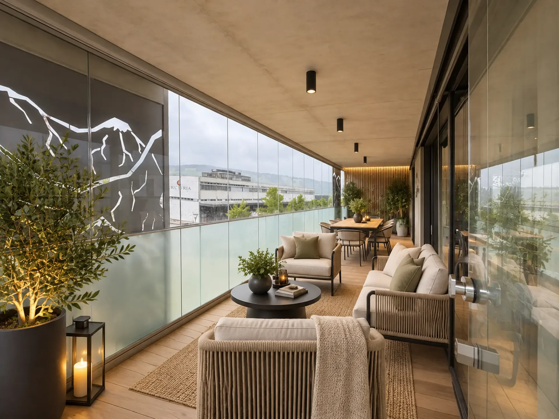 Liebeserklärung garantiert in Bulle! Wunderschönes 3.5-Zimmer-Wohnung mit einer außergewöhnlichen Veranda