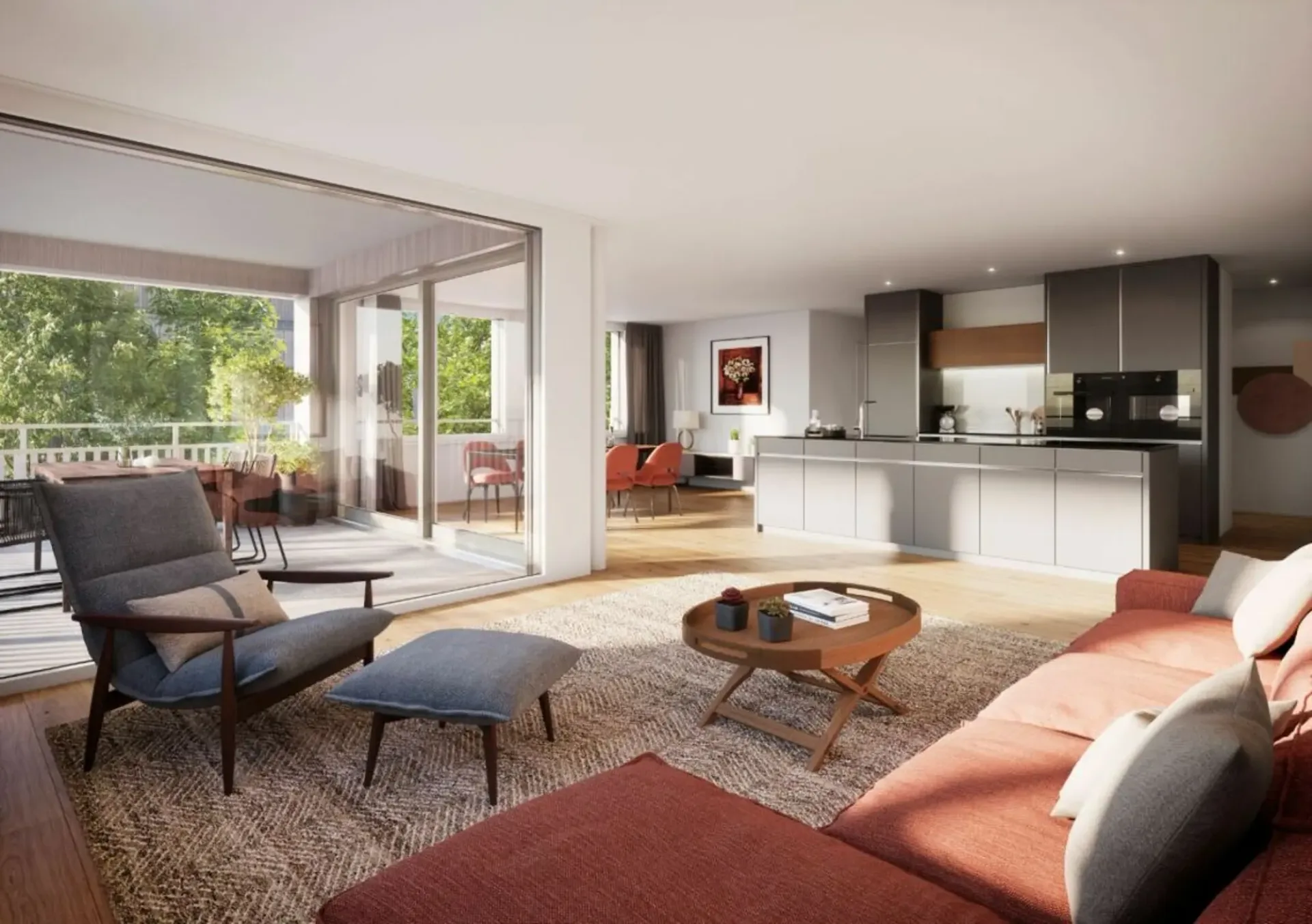 Erstbezug! Hochwertige 4.5-Zimmer Neubauwohnung im 2. OG