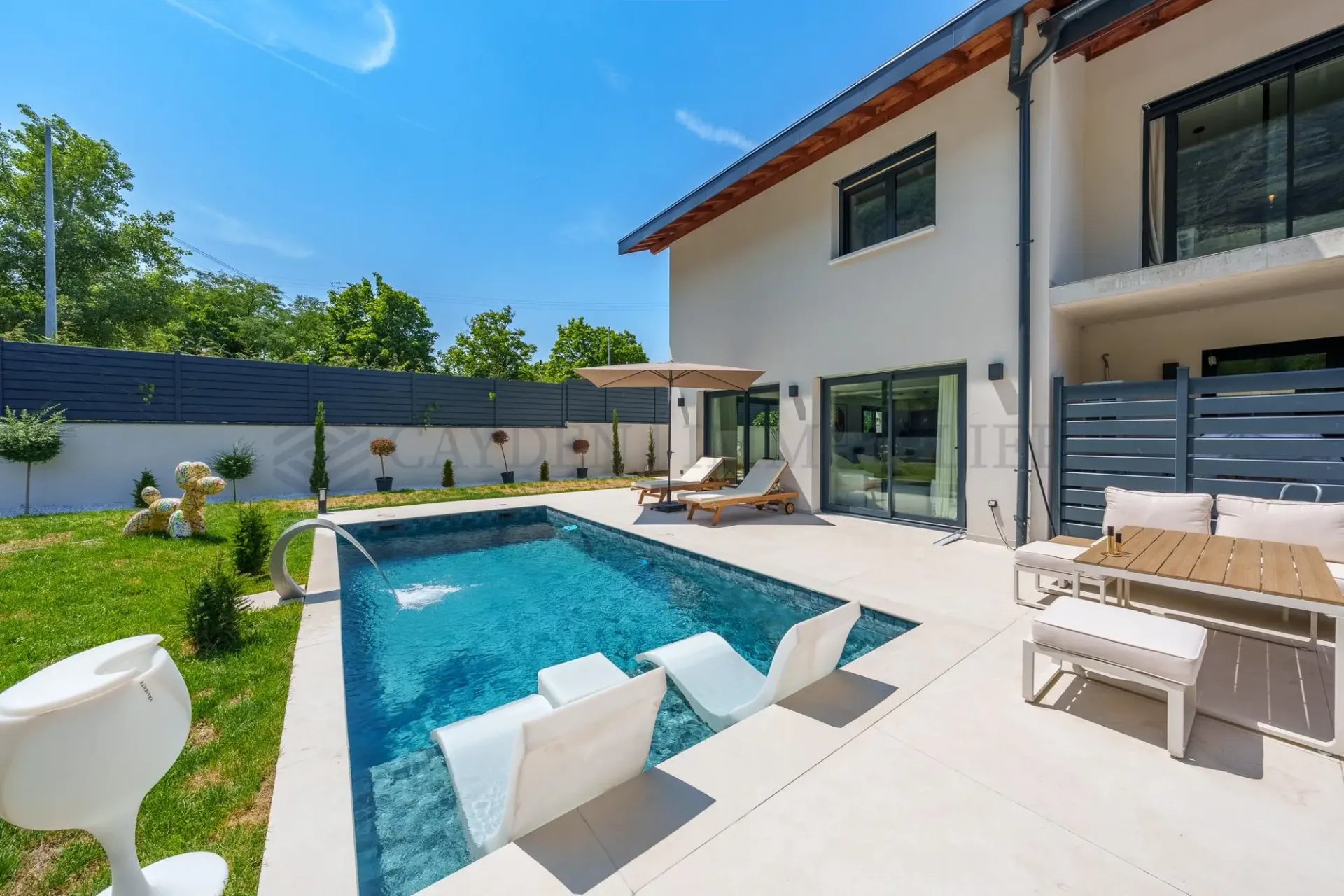 France voisine - A deux pas de la douane de Veyrier - Villa jumelée - Lot B