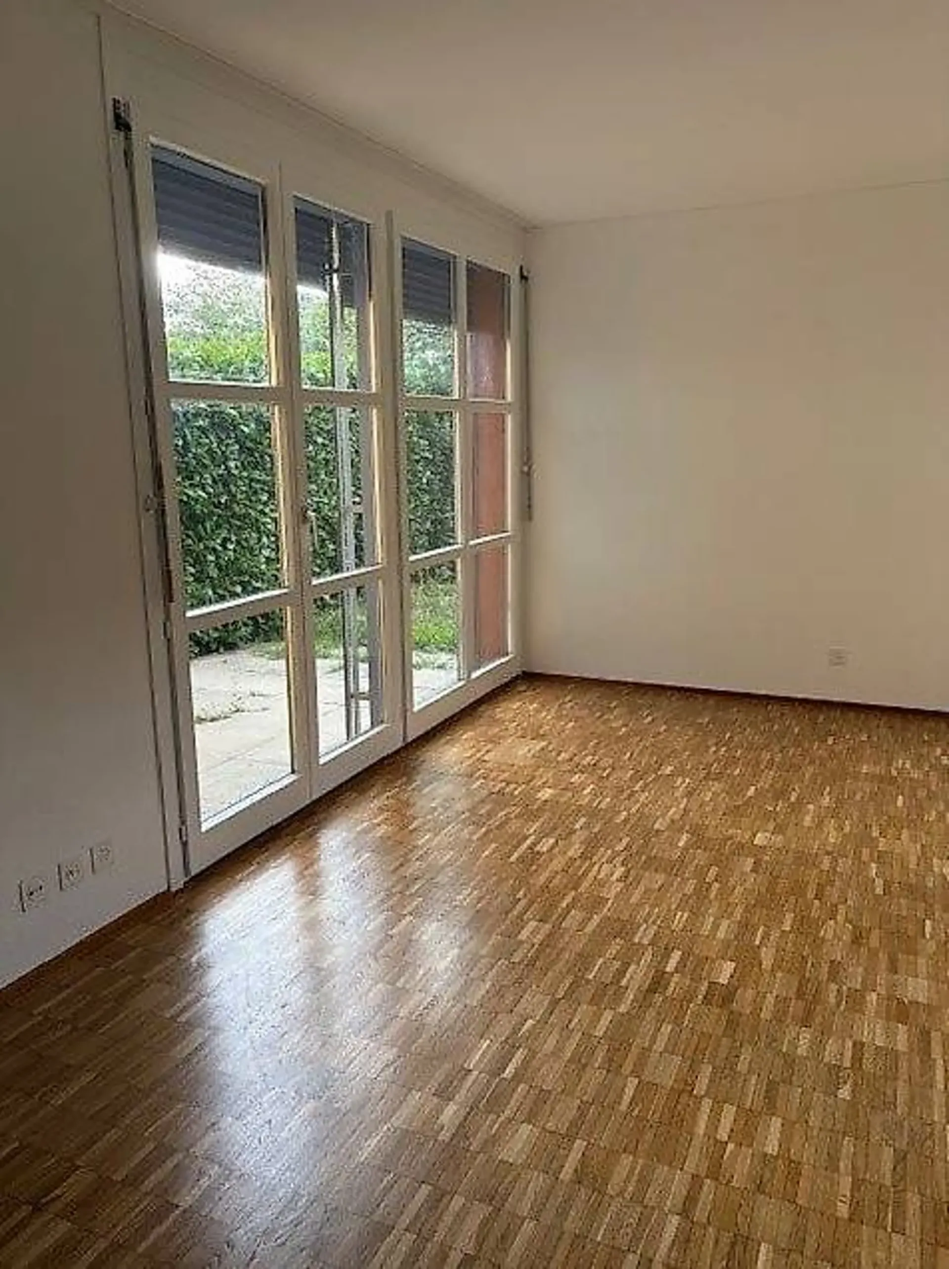 Wohnung mit Gartchen