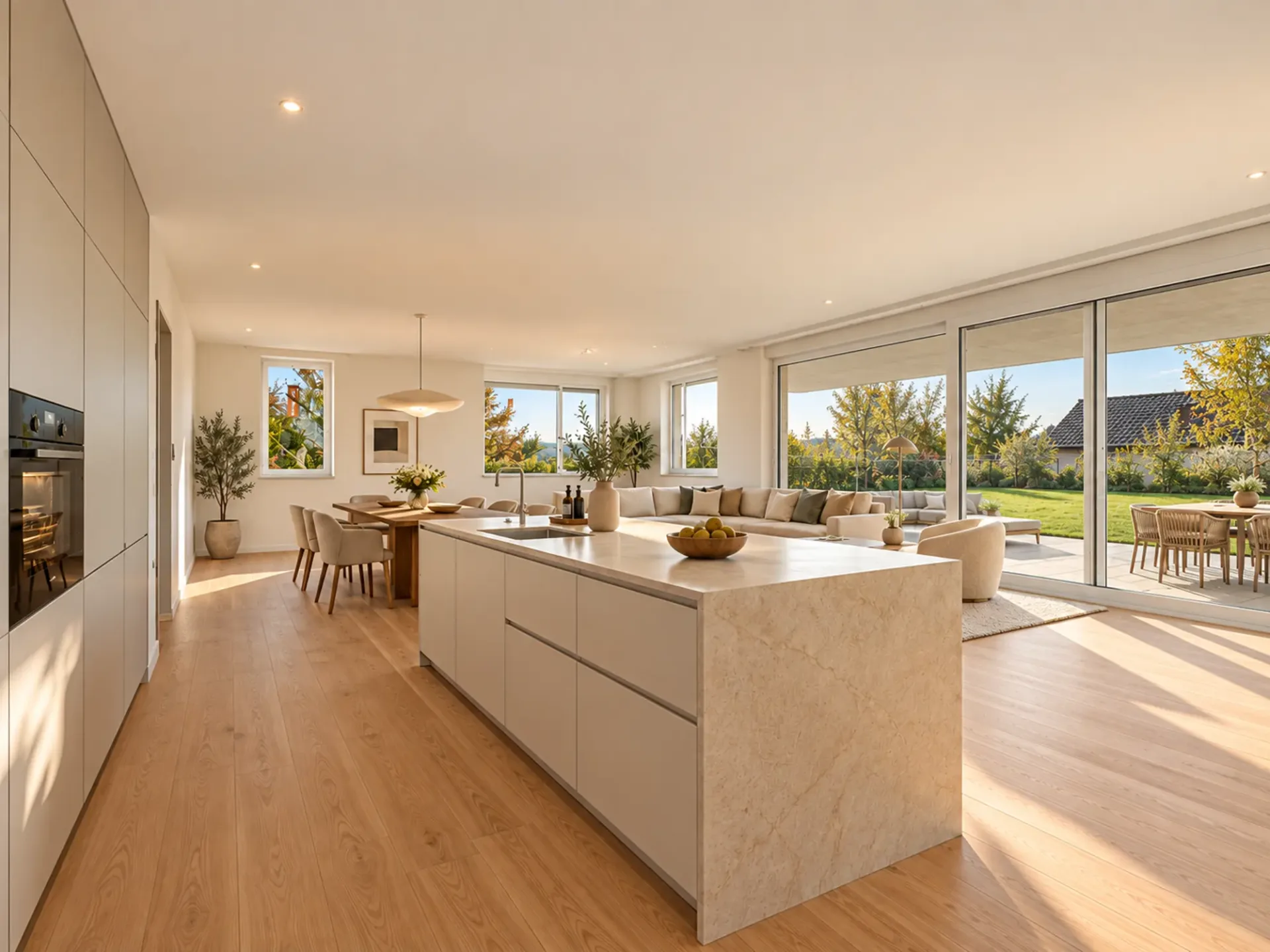 Garden apartment on Ölberg - plenty of space inside and out