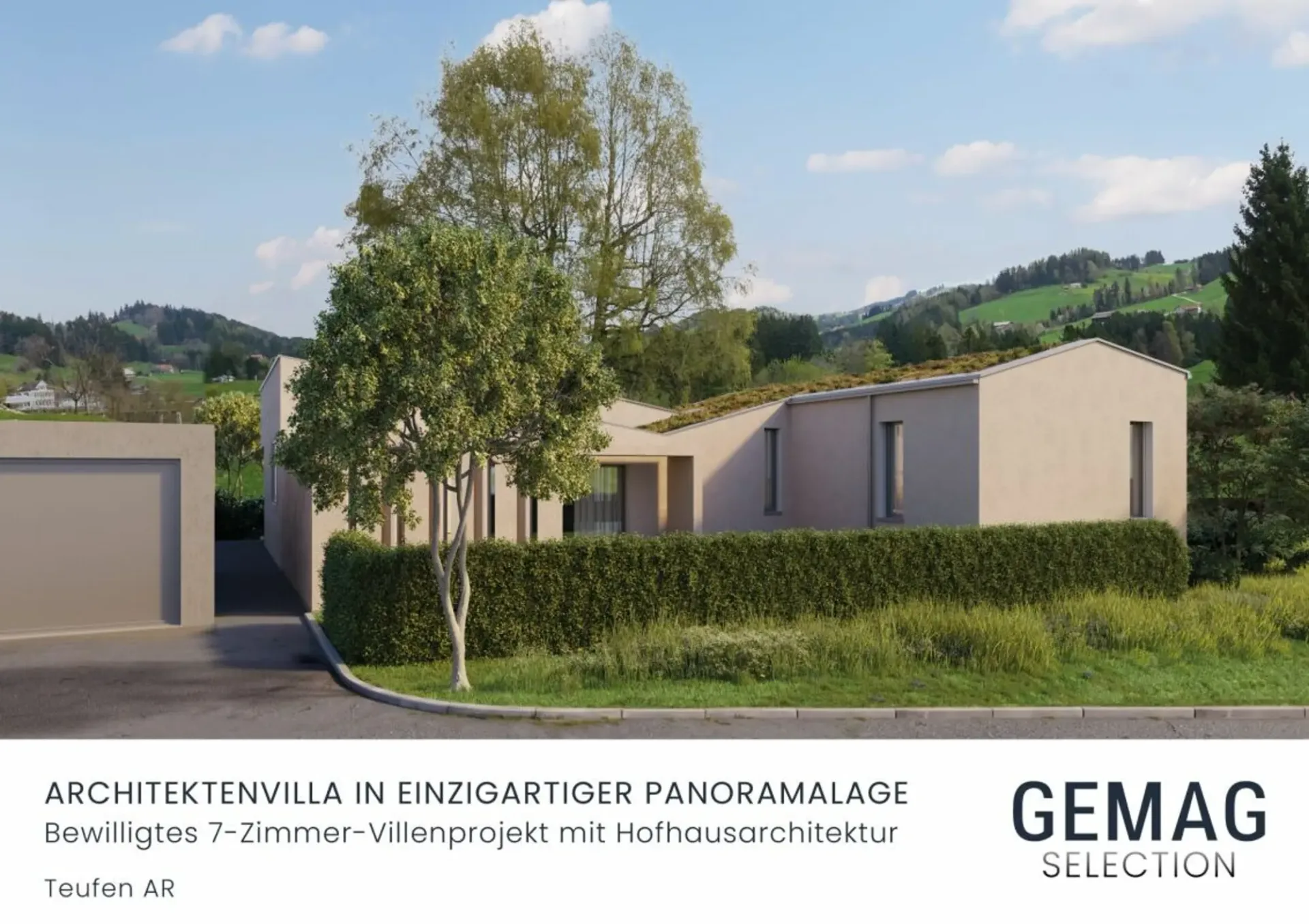 Architektenvilla in einzigartiger Panoramalage