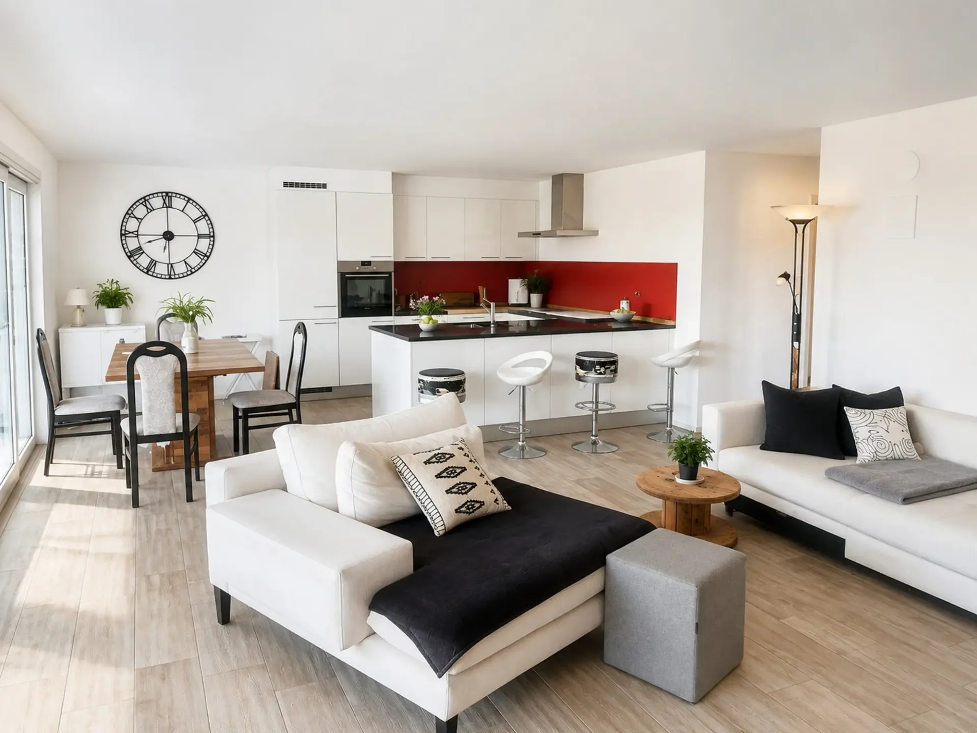 Helles Apartment mit Südbalkon & freier Sicht