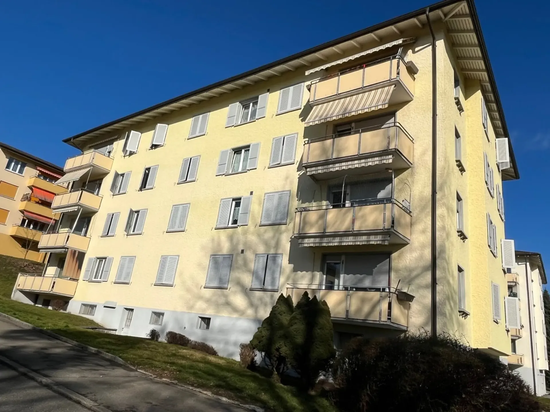 3.5-Zimmer-Wohnung mit Balkon im HP in Grenchen
