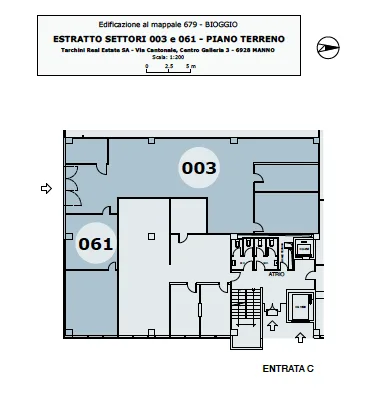 MAGAZZIN UND BÜRO ZUR VERMIETUNG IN BIOGGIO (ref. 003-061)