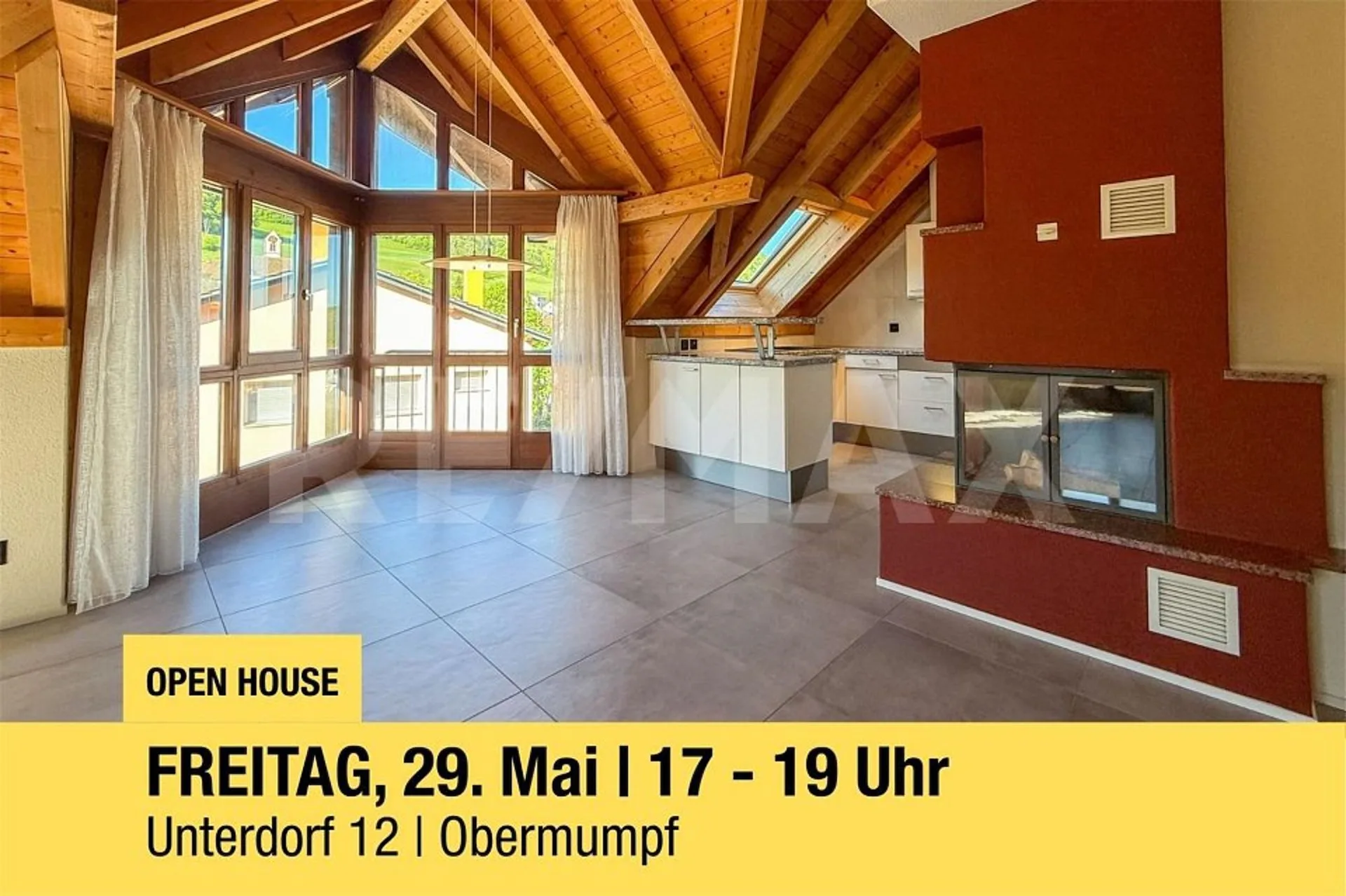 Hochwertig modernisierte Maisonette mit viel Komfort und Raum im Zentrum von Obermumpf zu verkaufen