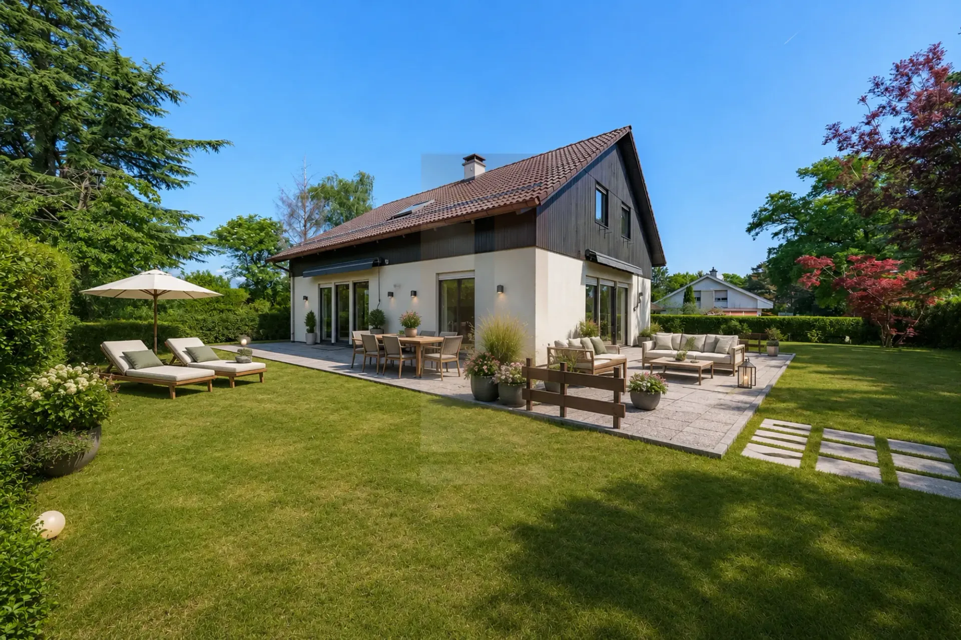 Elegantes Familienhaus in Genthod vor den Toren von Genf