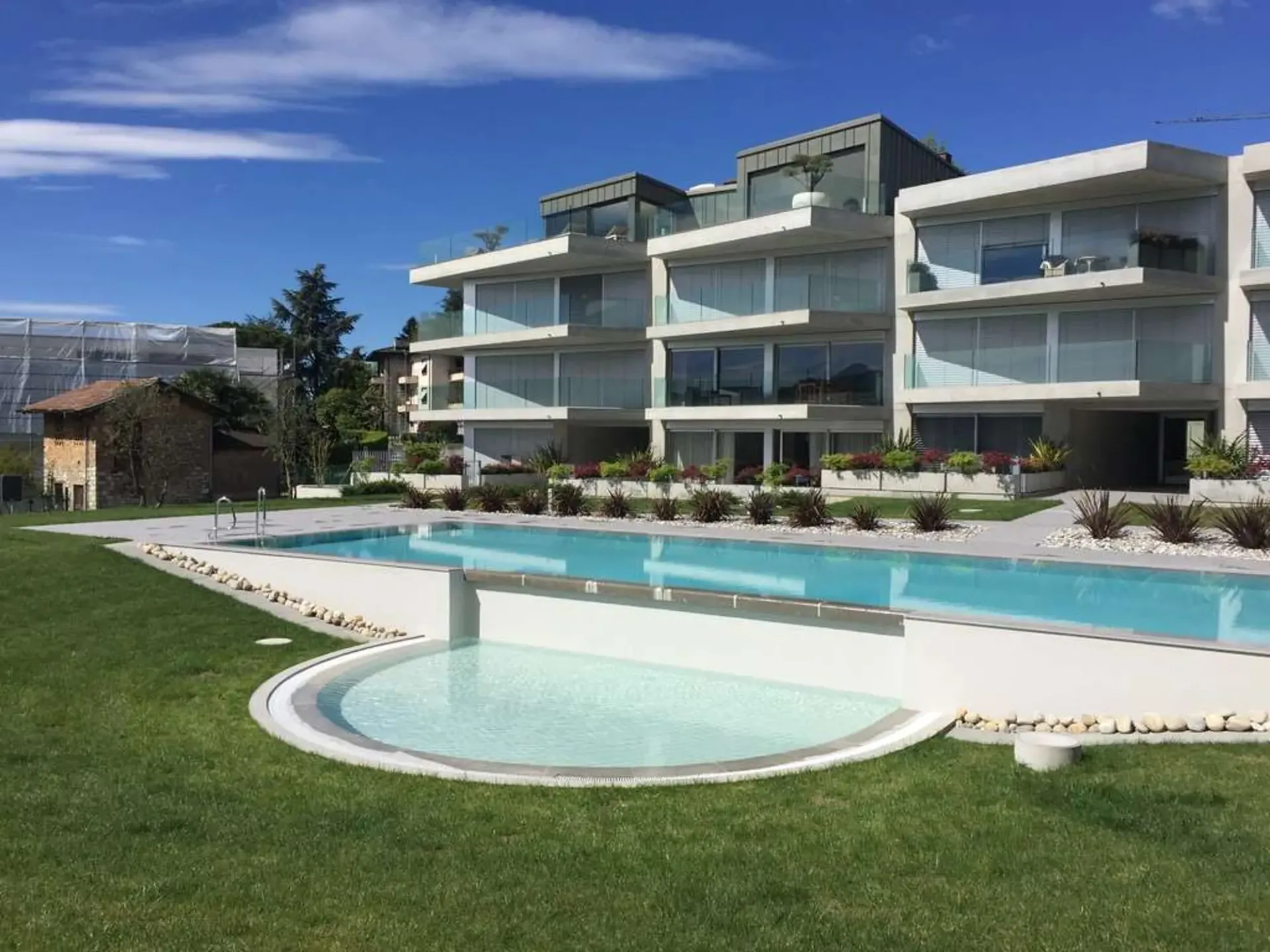 Appartement 4.5 Zimmer mit Pool in Morbio Inferiore