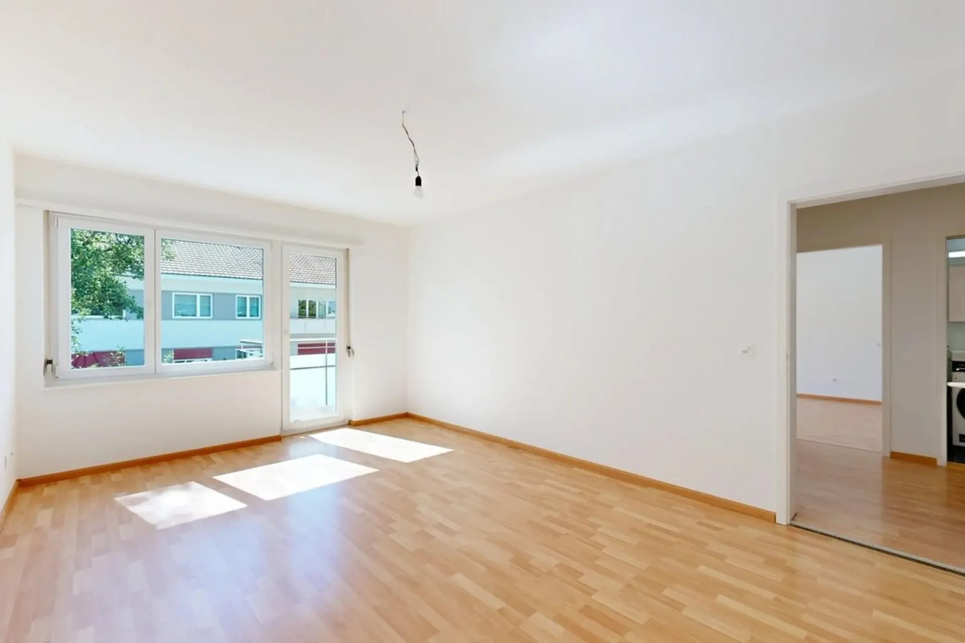 Gemütliche Wohnung mit Waschtrockner