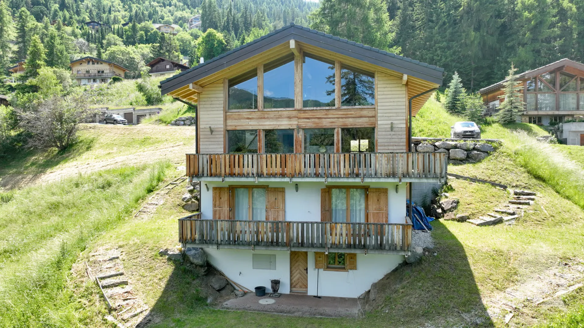 Magnifique chalet de standing au coeur de la Tzoumaz