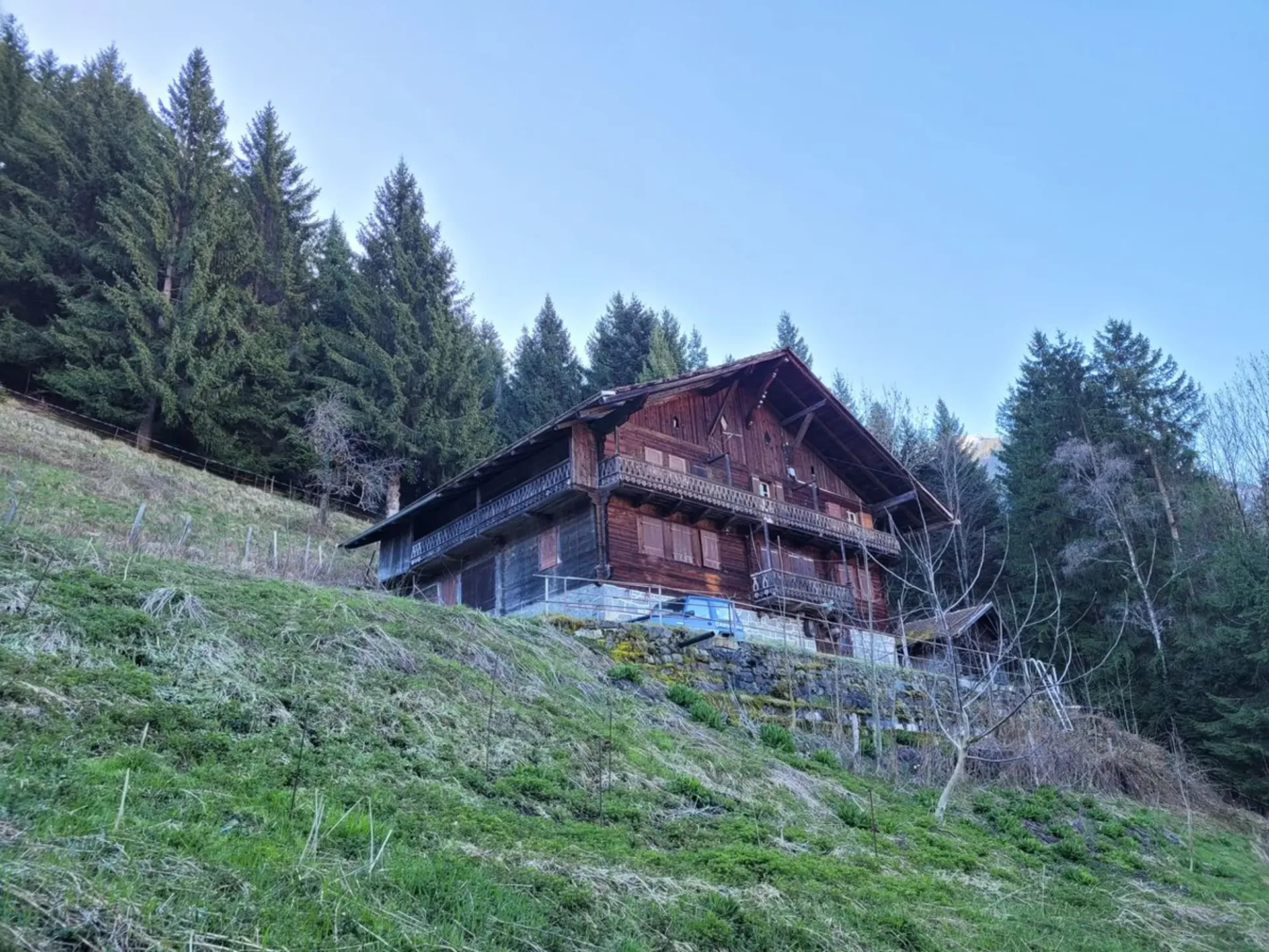 Alte Farm von 1916 im Herzen der Natur - Val d'Illiez