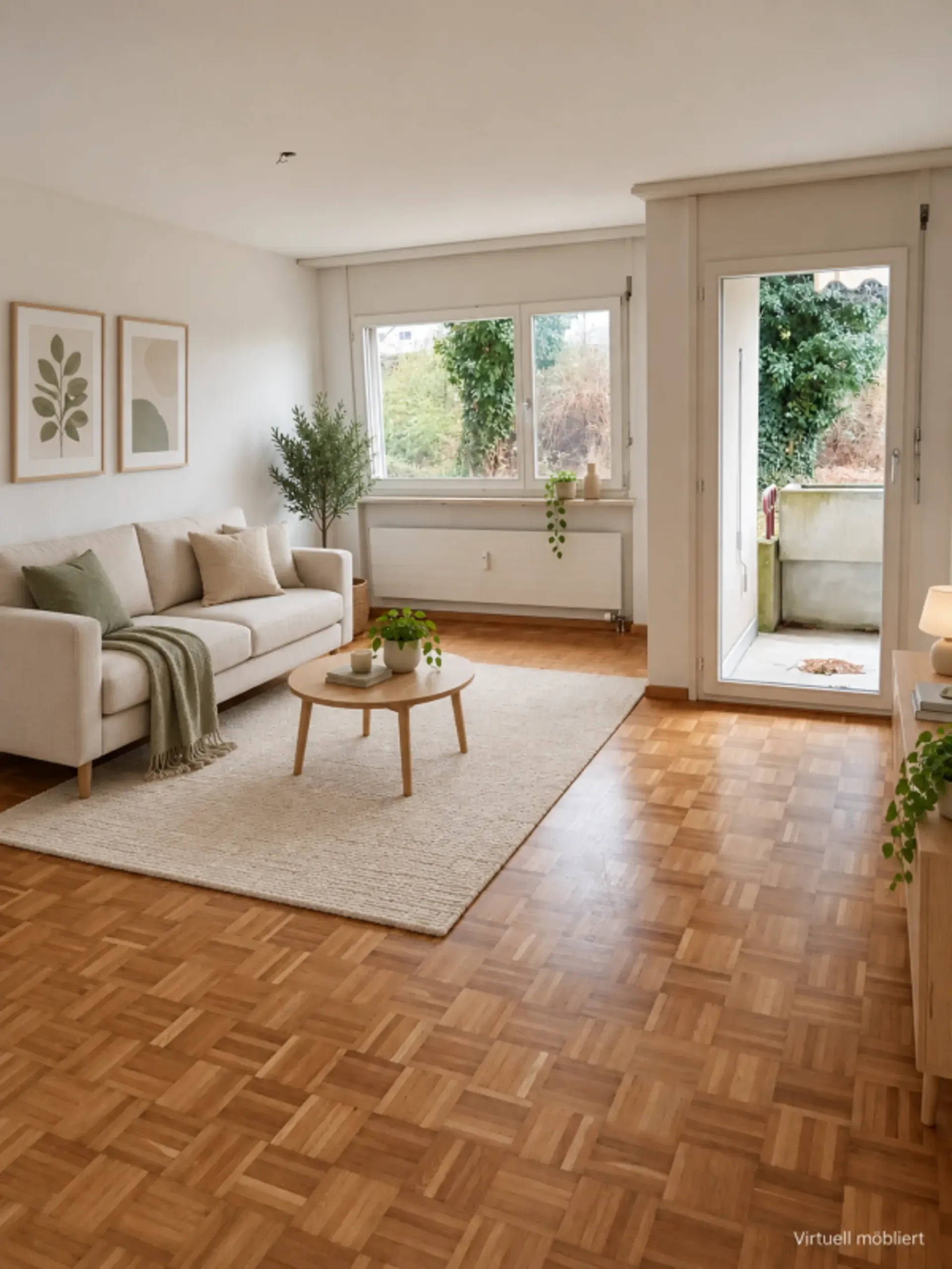 Appartamento con vista lontana a Liestal