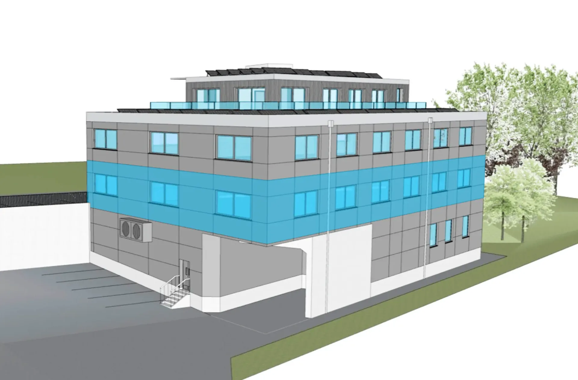 Surface commerciale/industrielle de 289 m²