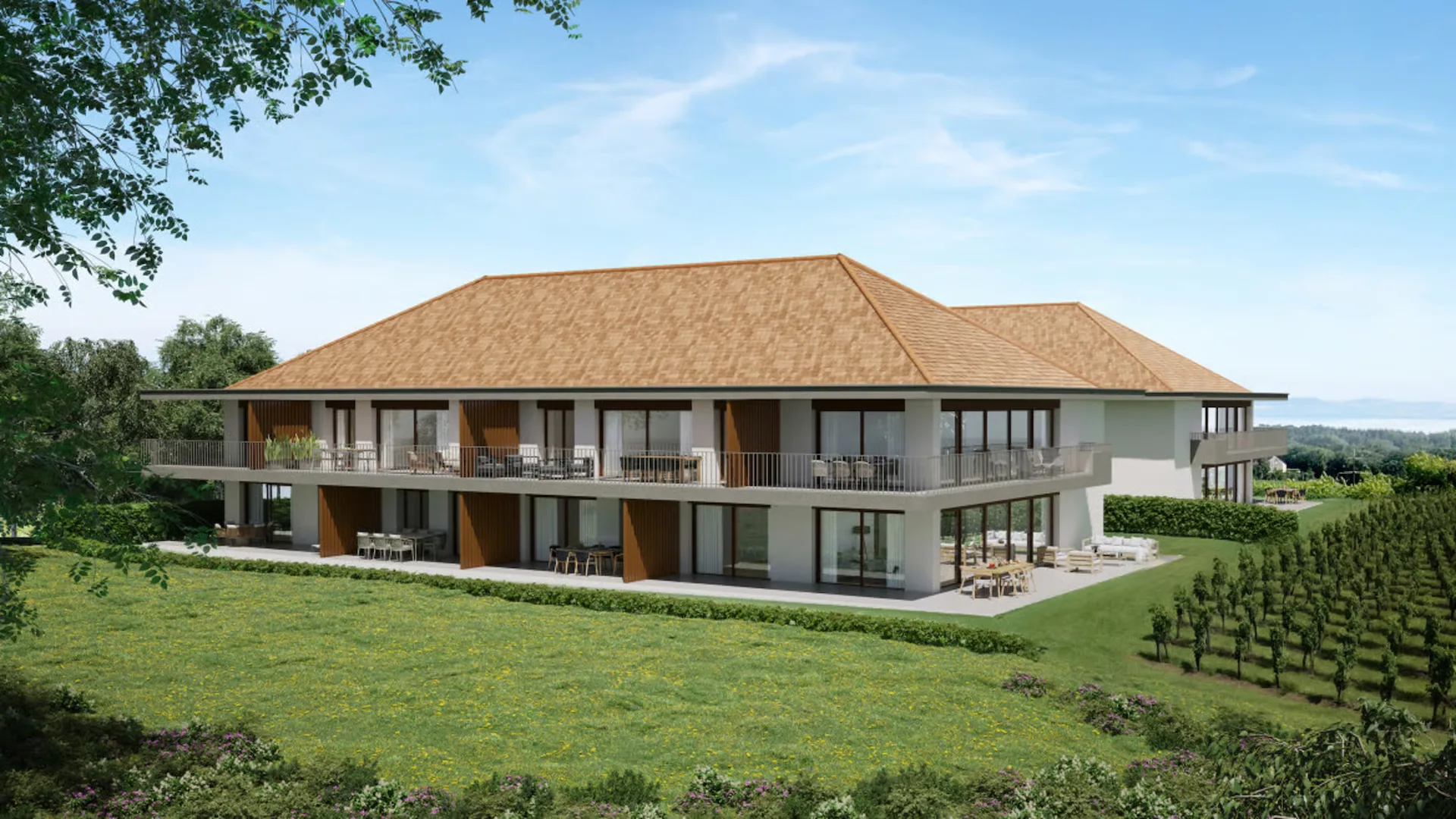 SELTENES NEUES APARTMENT IN YENS