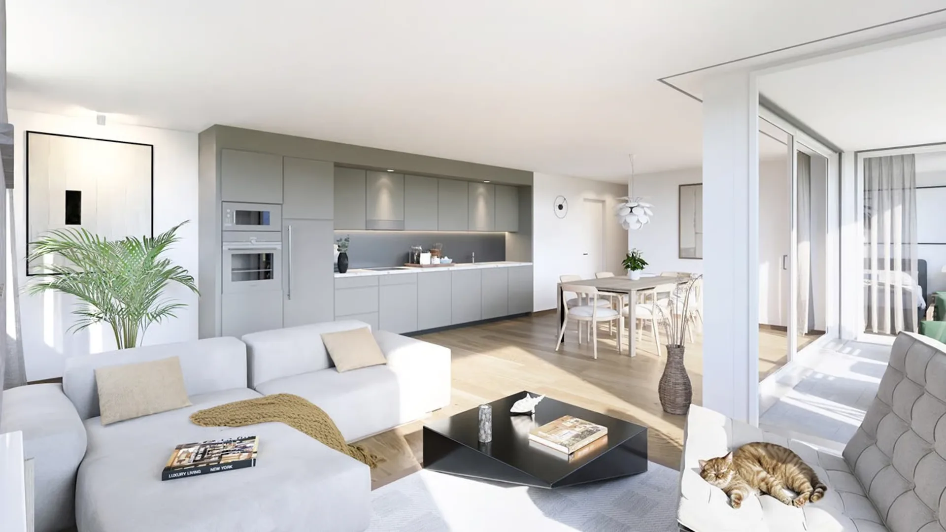 Verkauf von 25 Wohnungen vom Studio bis 5.5 Zimmer in Siviriez