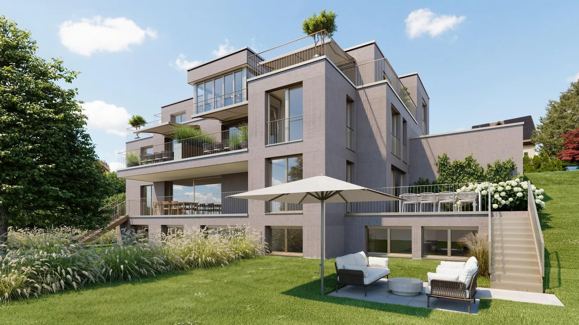 4.5-Zimmer-Maisonette-Neubau am Südhang in Wallisellen