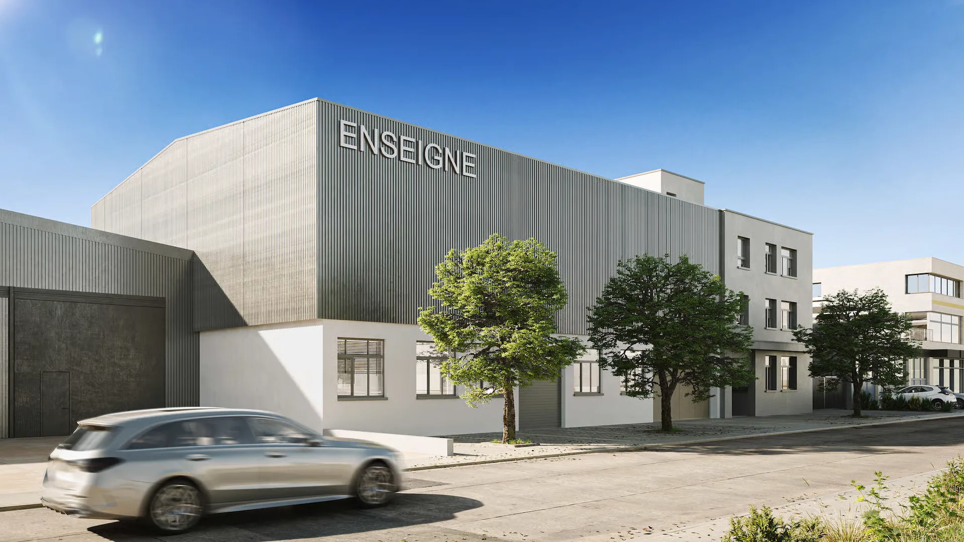 Halle industriell zur Miete - Plan les Ouates - Erdgeschoss