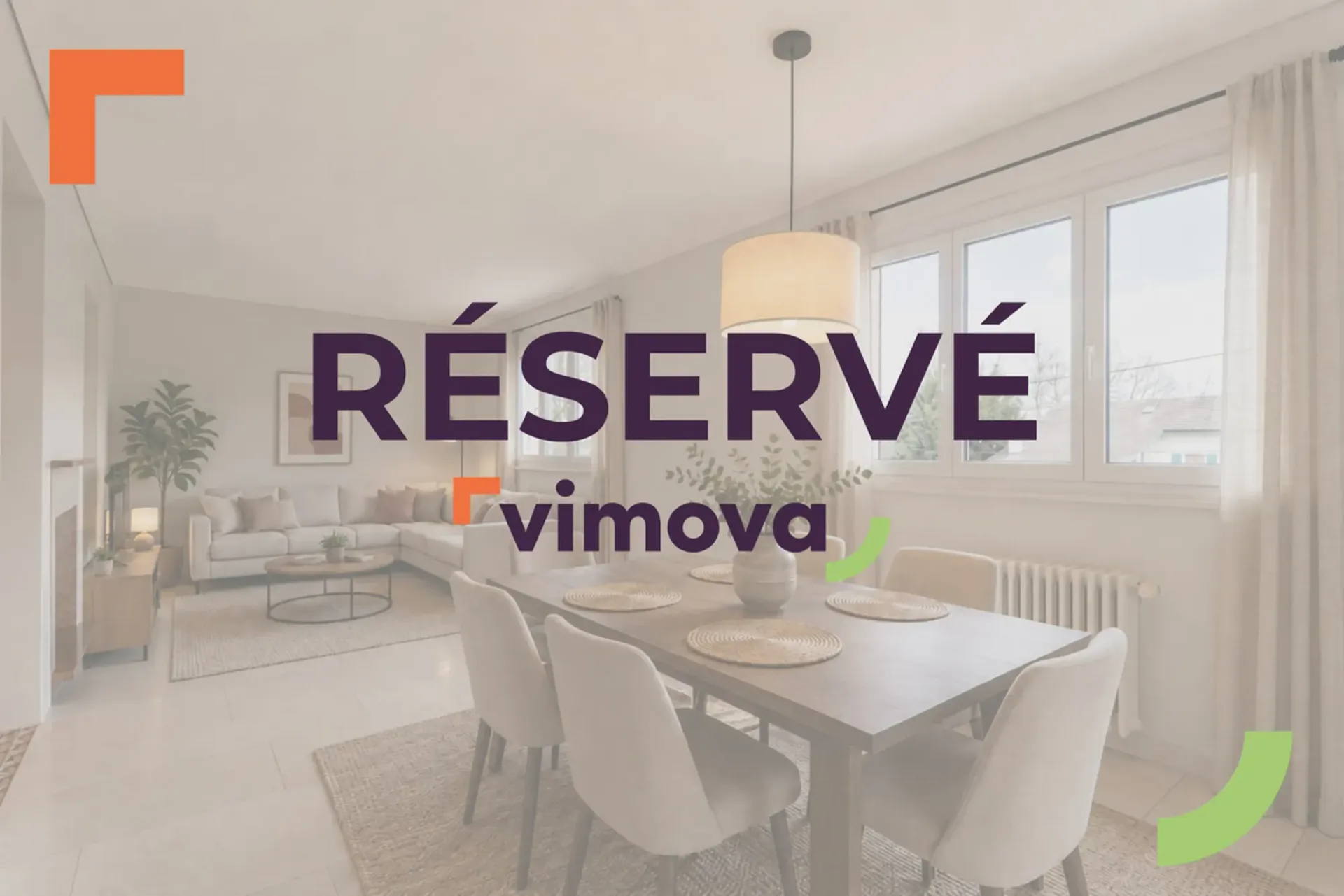 RISERVATO - Appartamento al piano superiore con giardino a Versoix