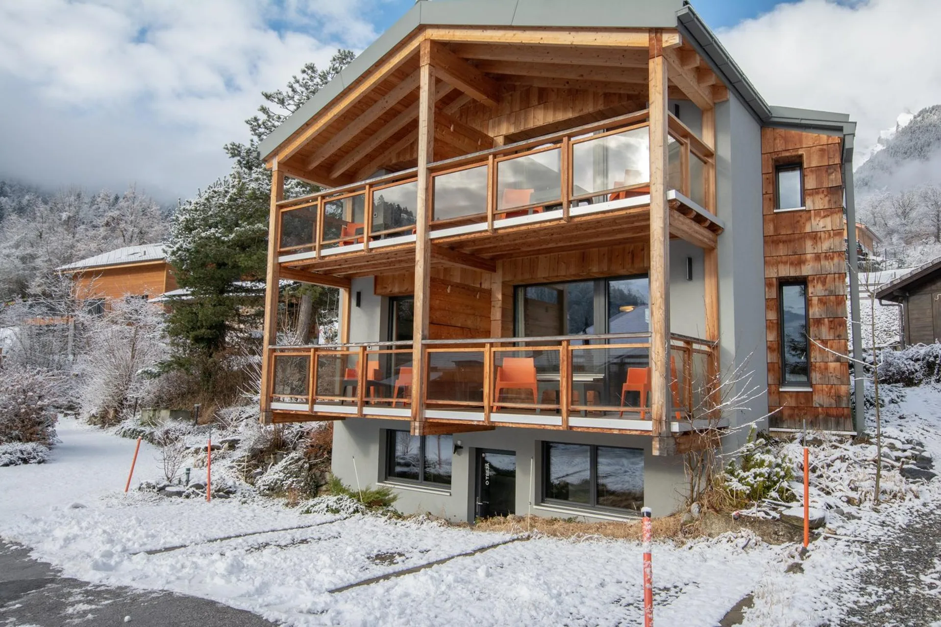Einzelchalet / Gasthaus in Les Vérines (Chamoson)